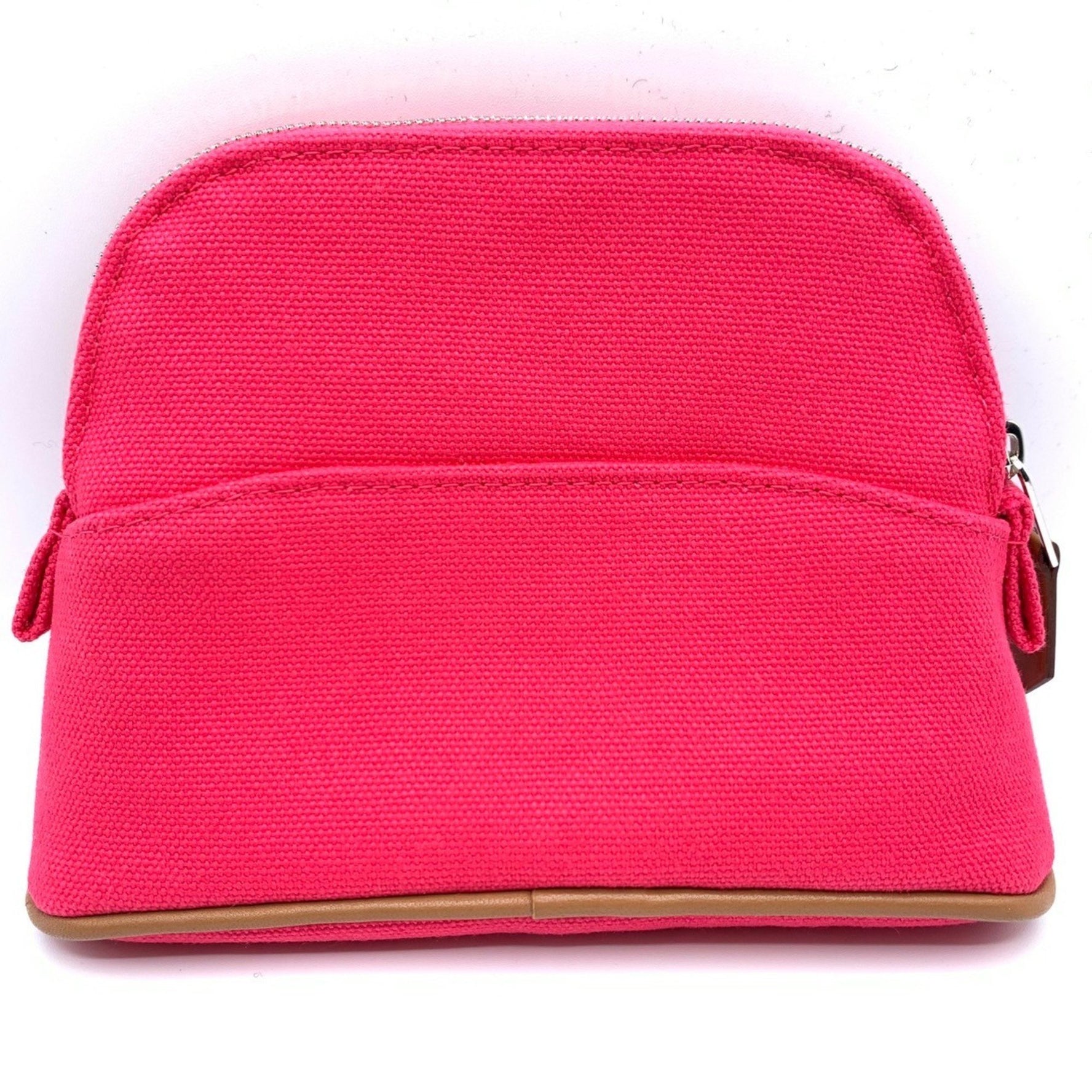 Hermes Bolide Pouch Mini 16 Canvas Hibiscus