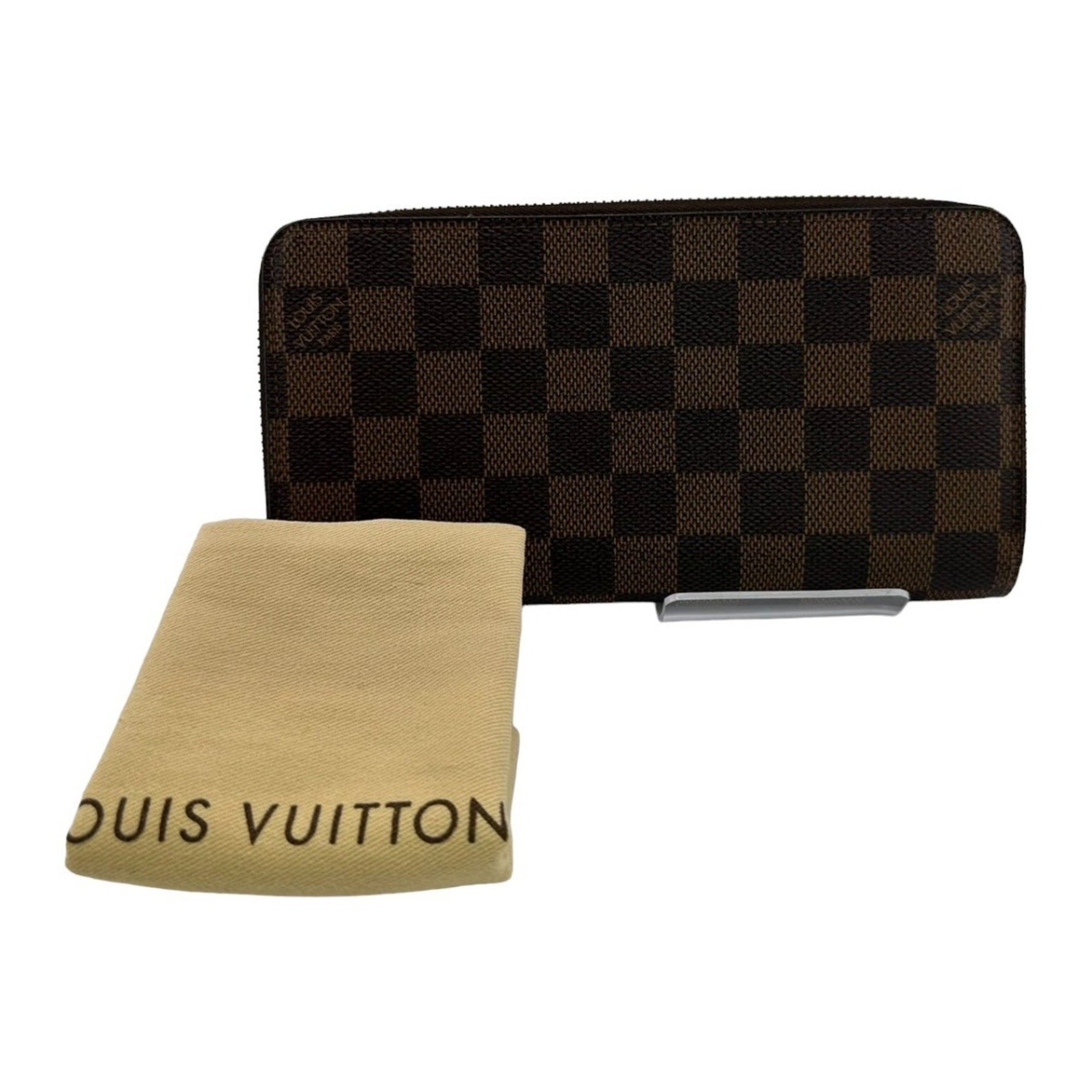 Louis Vuitton Long Wallet Round Damier Zippy LV