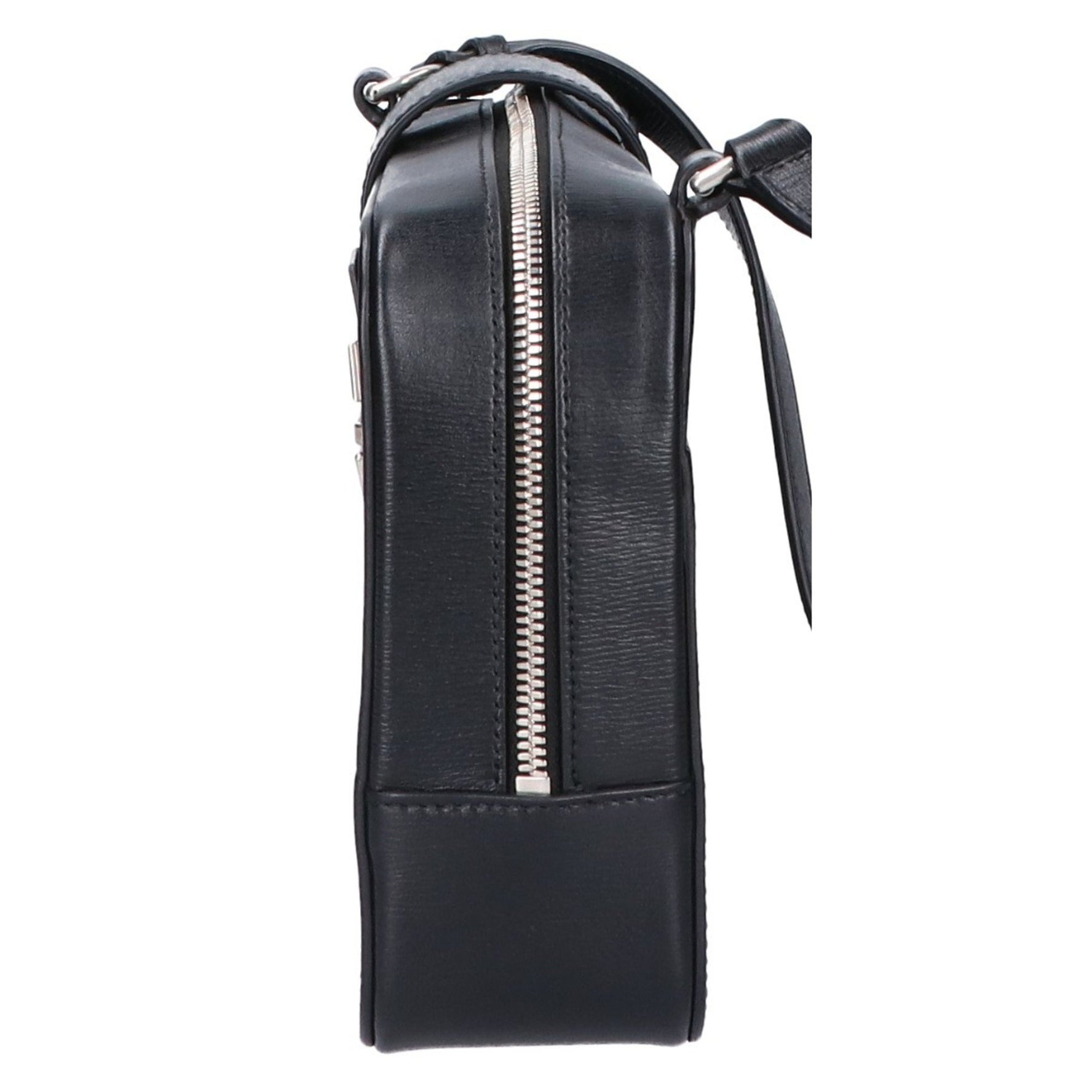 BALENCIAGA Tuck Leather Shoulder Bag