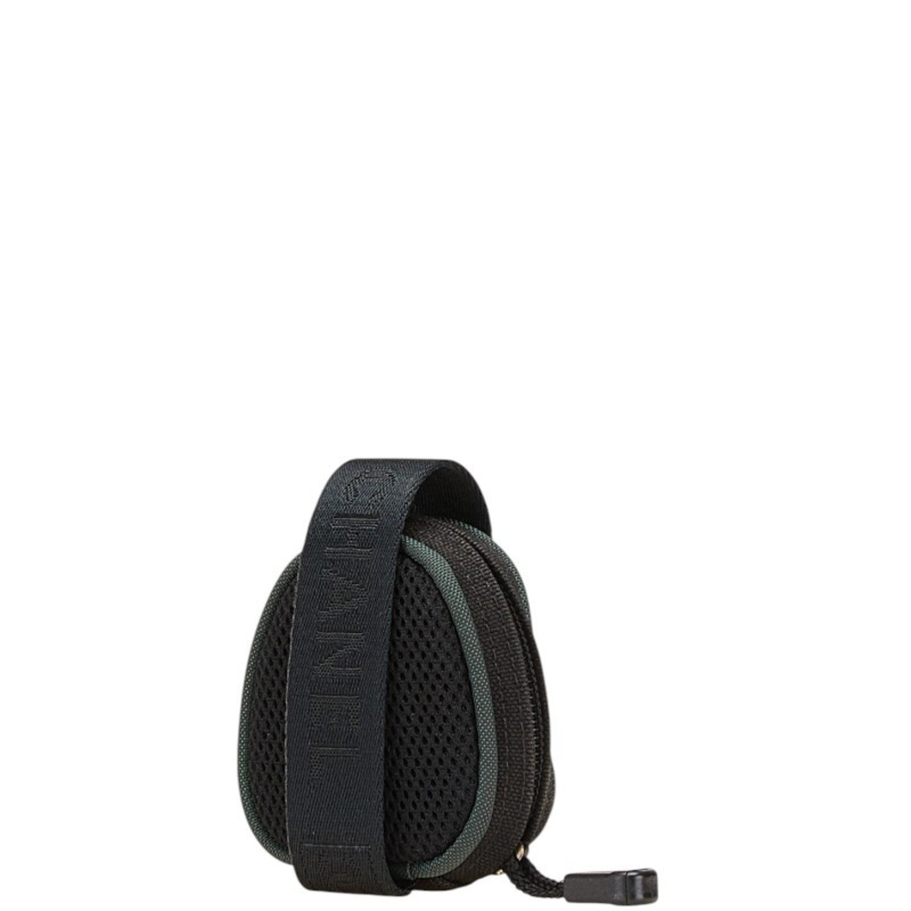 Chanel Sport Line Coco Mark Pouch, Black/Khaki Canvas