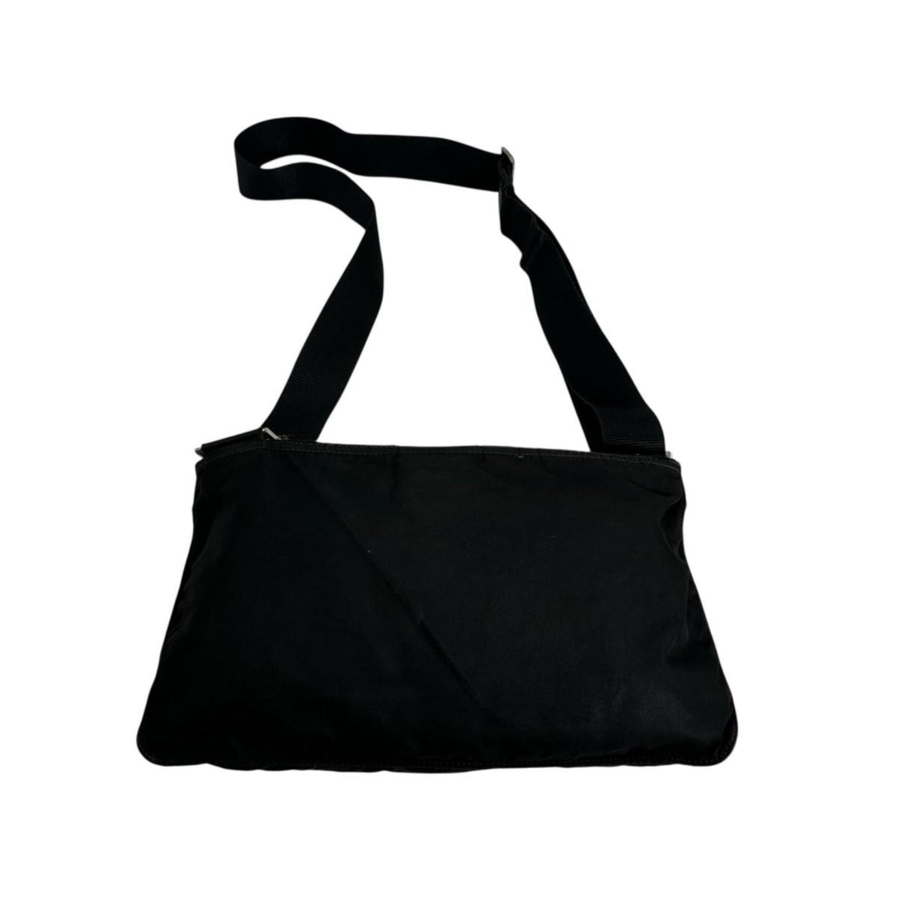 PRADA Shoulder Bag Body Triangle Logo Nylon