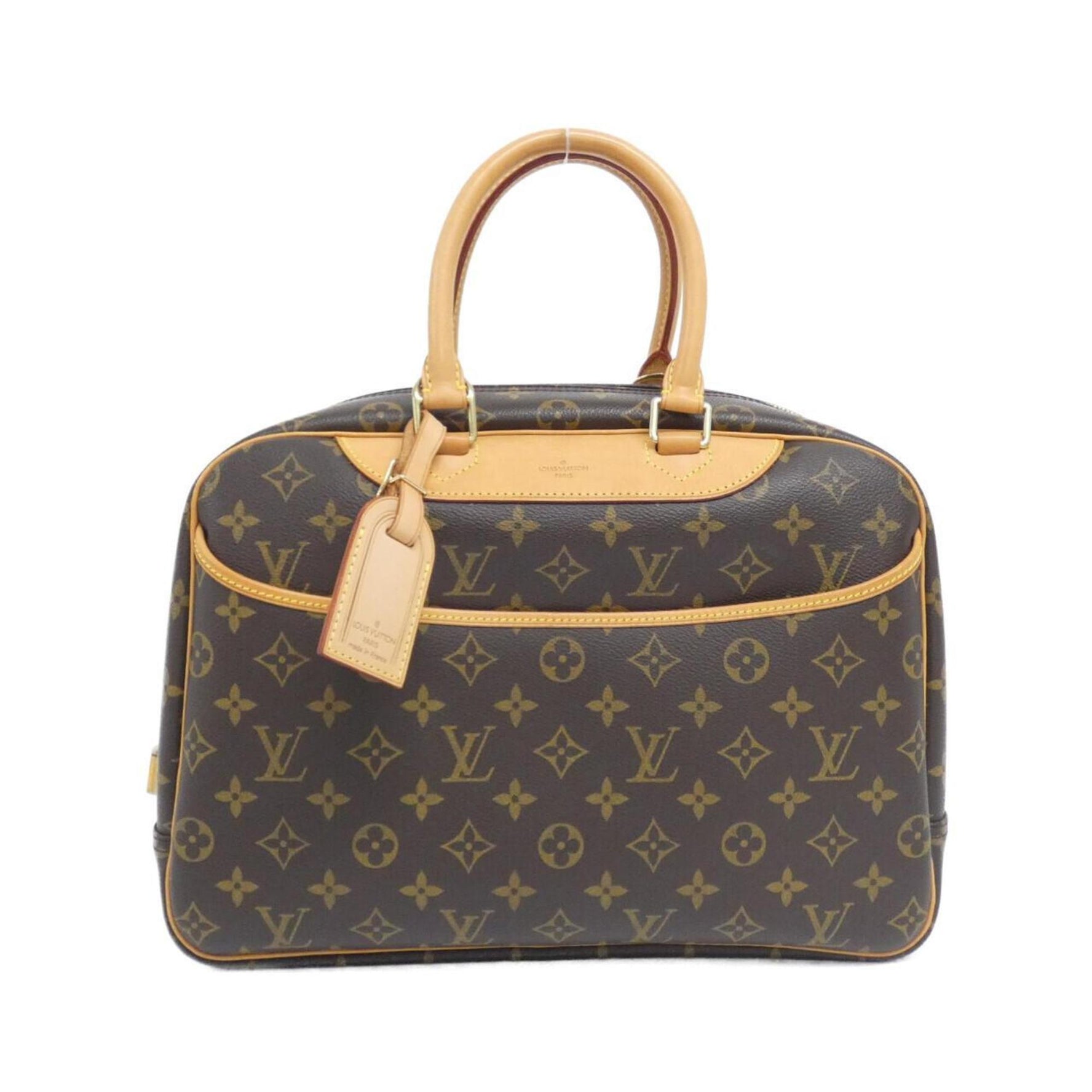 Louis Vuitton Monogram Bowling Vanity Handbag