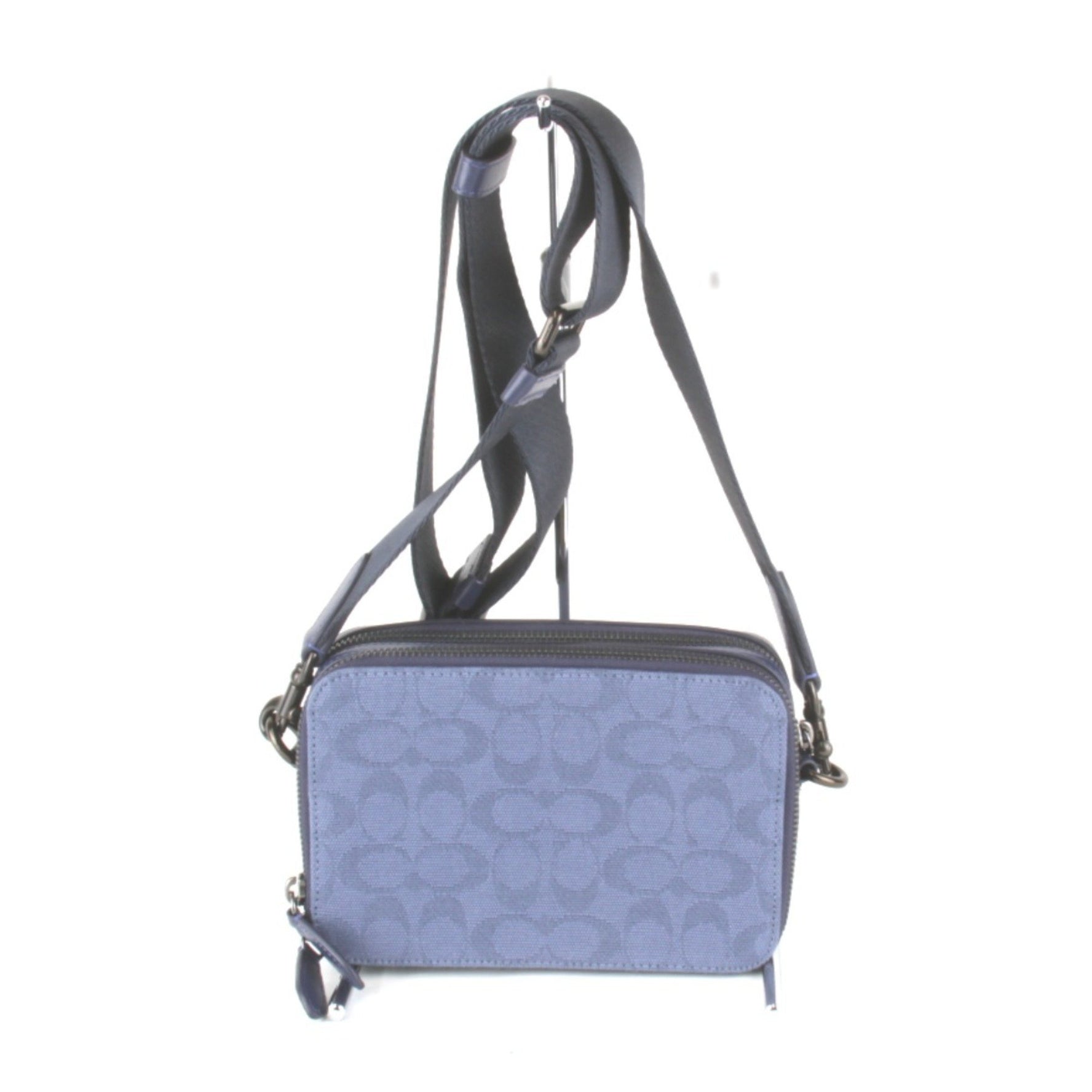 COACH Shoulder Bag Canvas Charter Crossbody 19