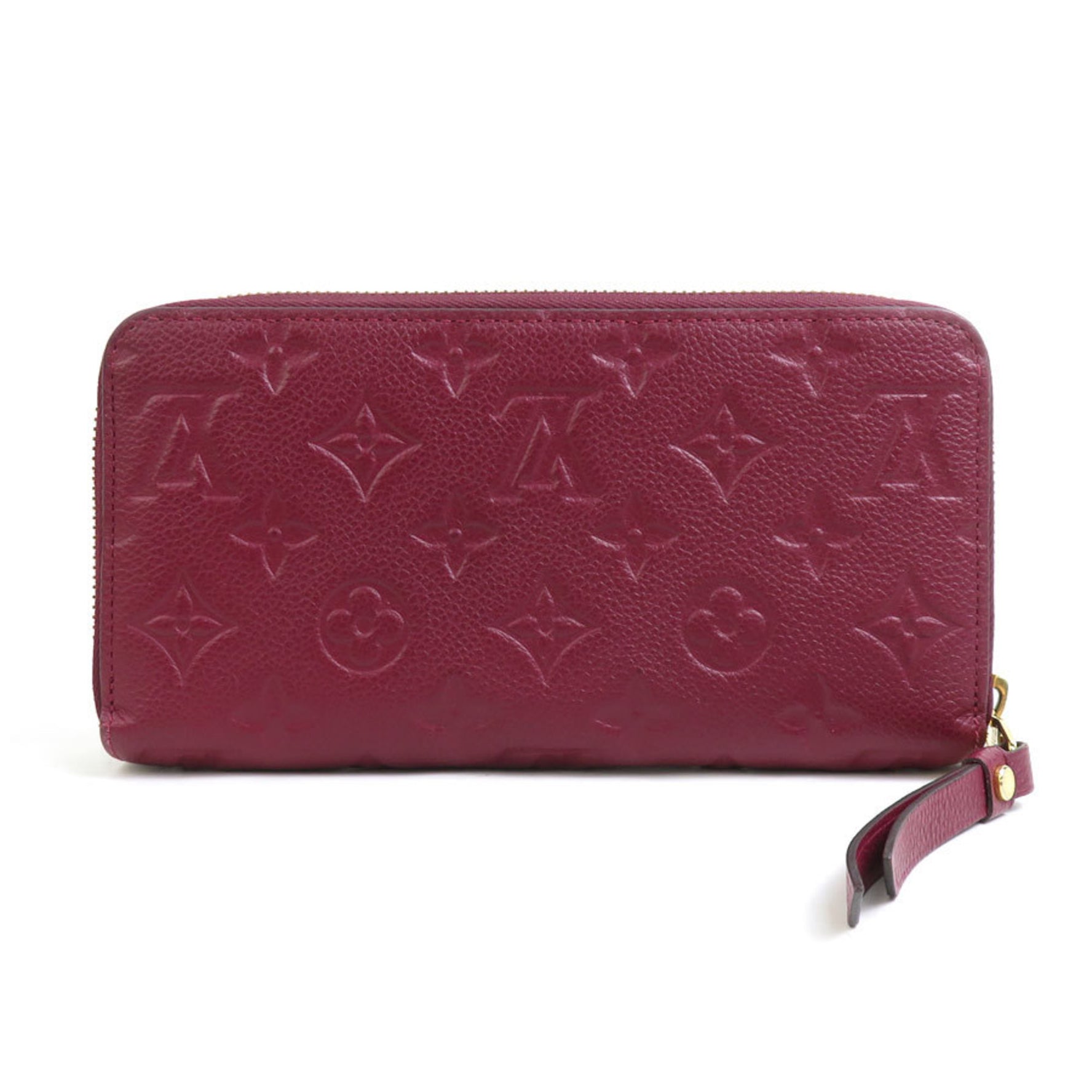 Louis Vuitton Round Long Wallet Monogram Empreinte Zippy Men's
