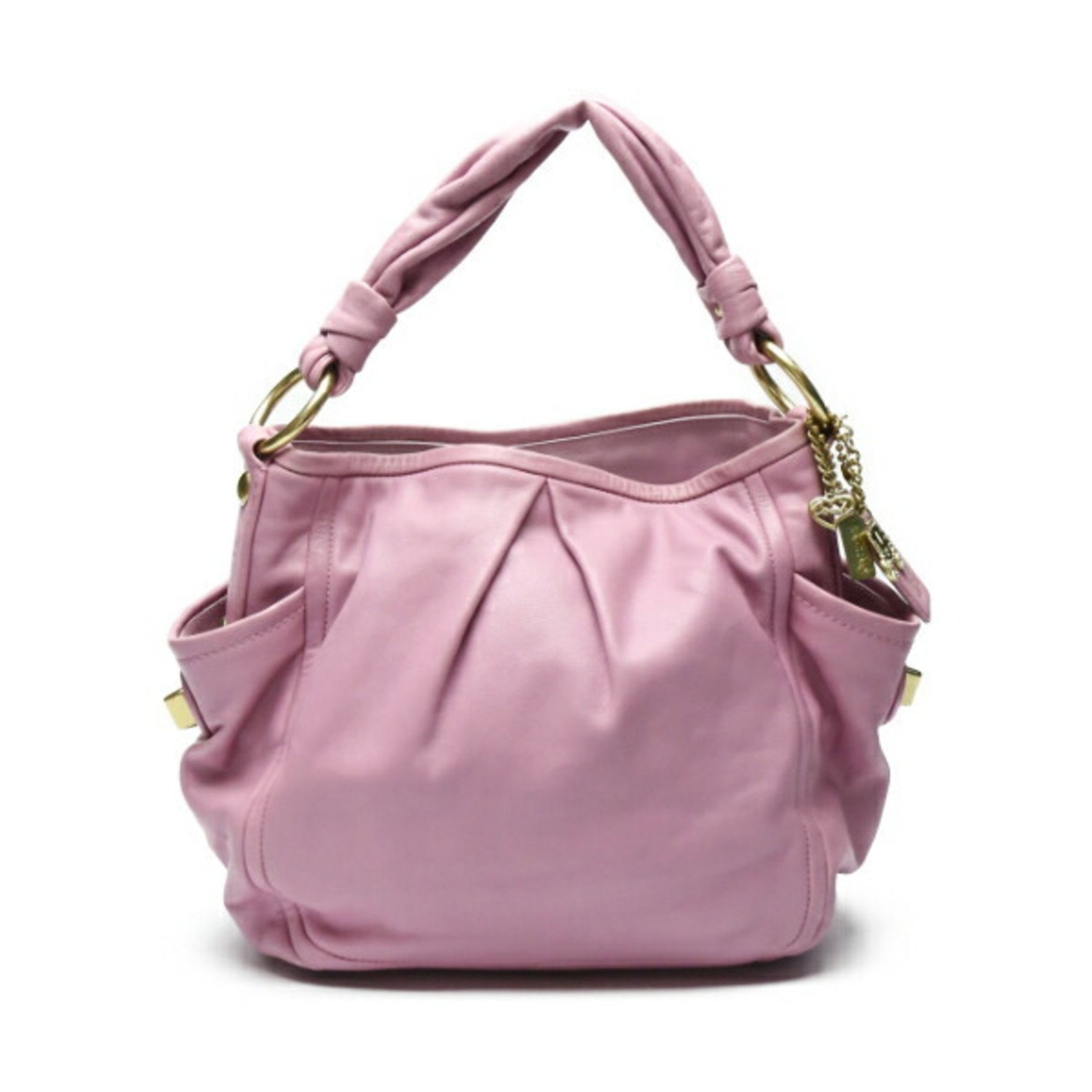 COACH Shoulder Bag Calf Tote