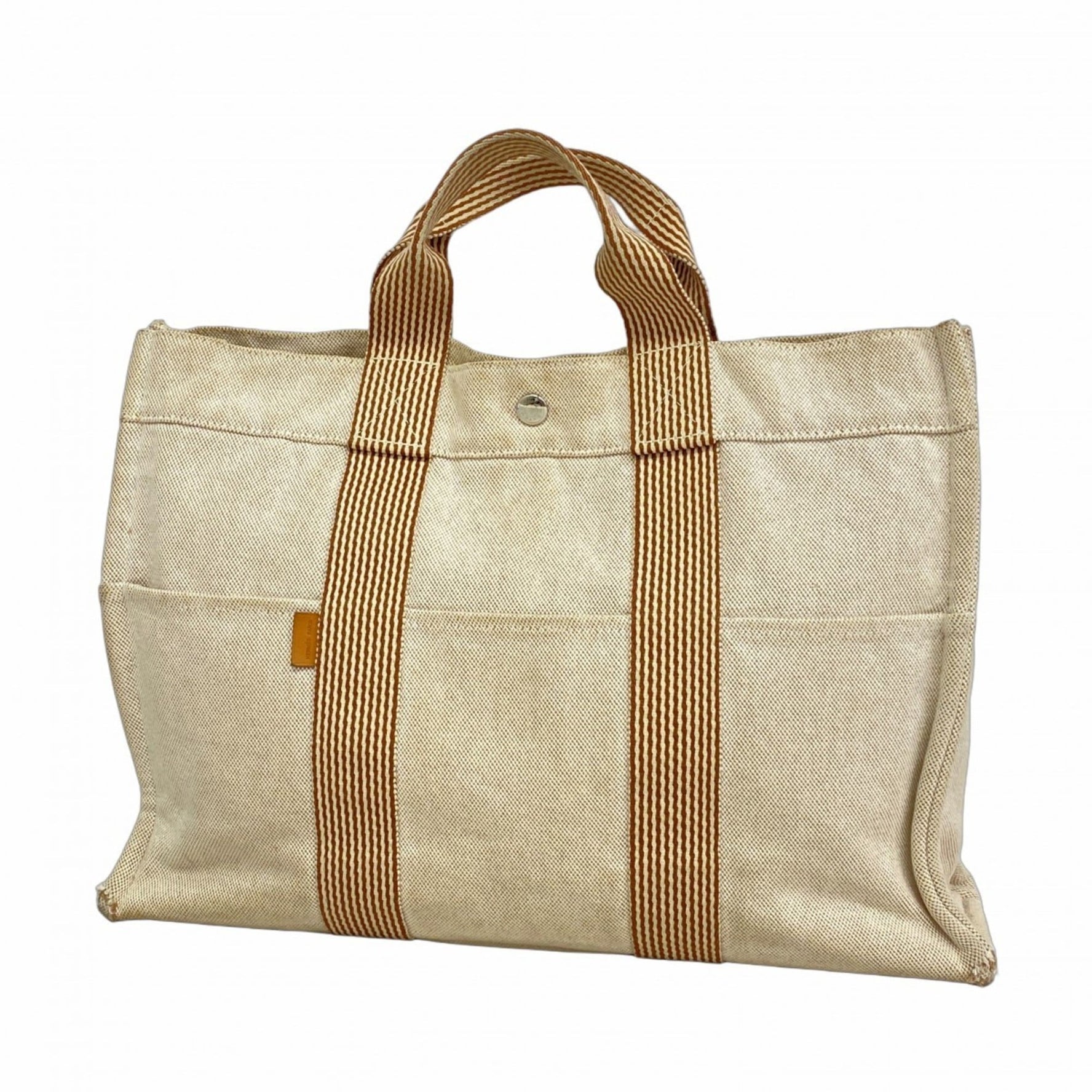 Hermes Hermès New Foule MM Tote Bag, Canvas