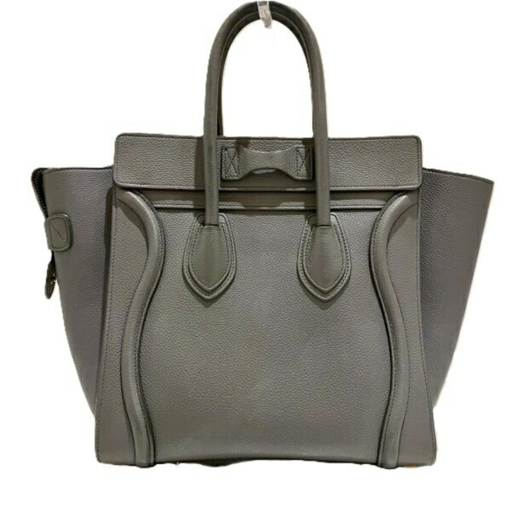 CELINE Luggage Micro Shopper Bag Handbag Tote