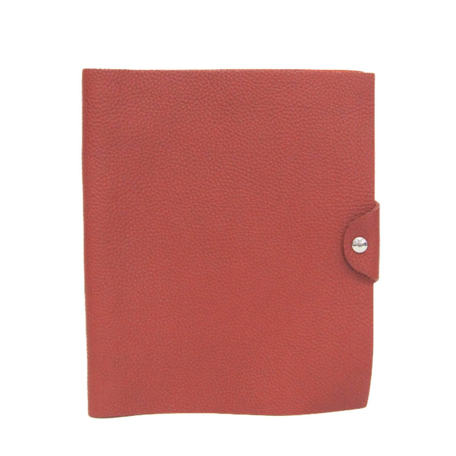 Hermes Ulysse Bible Size Planner Cover Red Brown MM