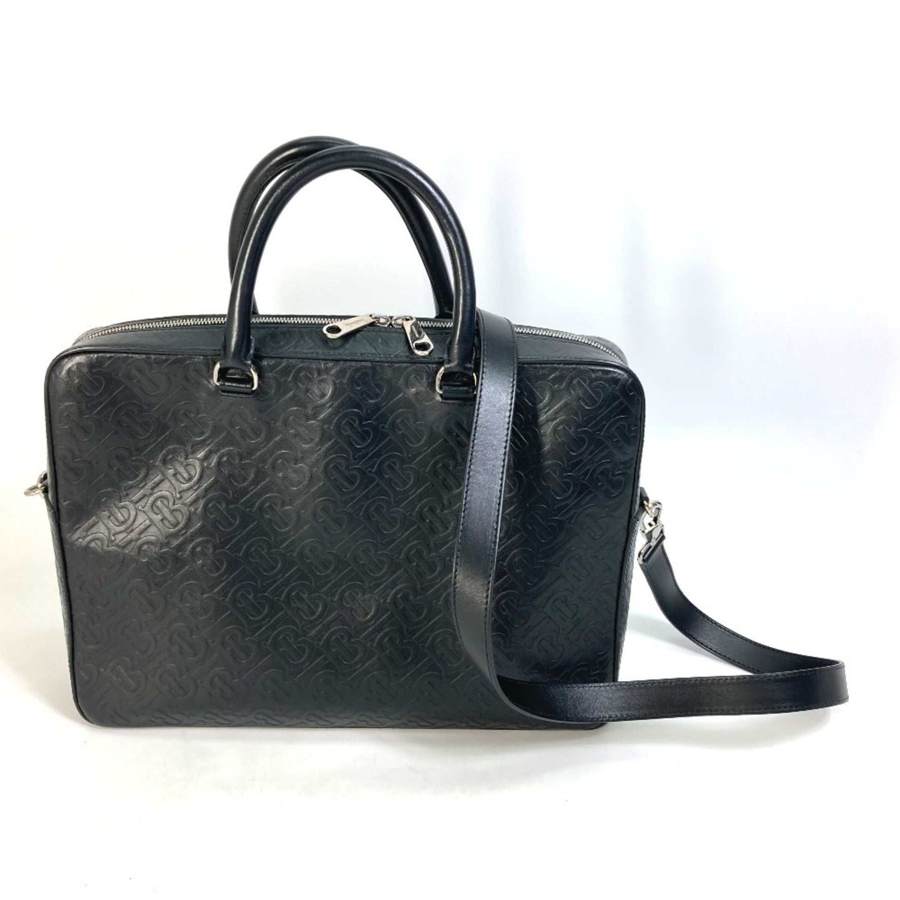 BURBERRY Handbag TB Shoulder Bag Leather