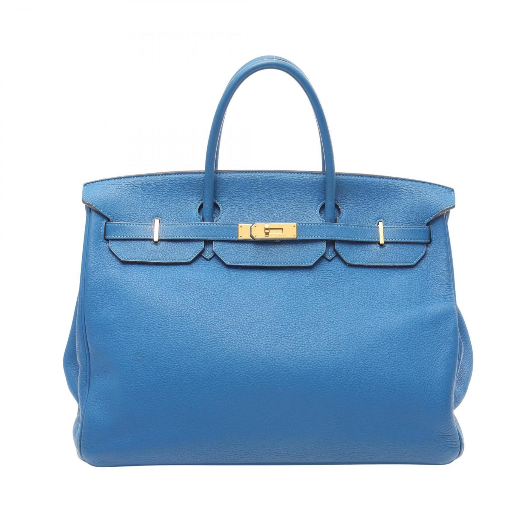 Hermes Birkin 40 Togo Handbag, Women's, Blue