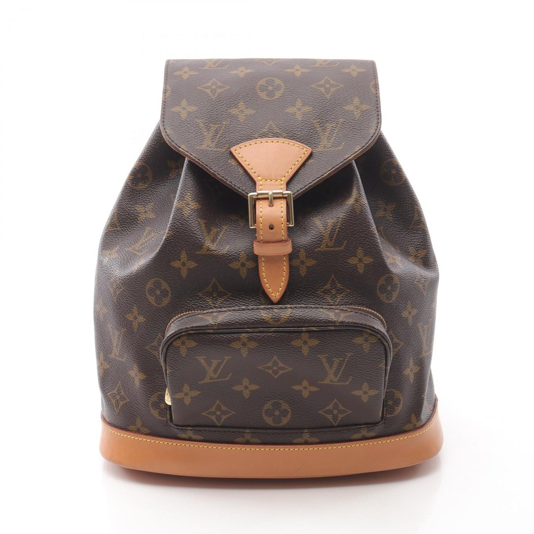 Louis Vuitton Montsouris MM Monogram Backpack, Coated Canvas and Leather