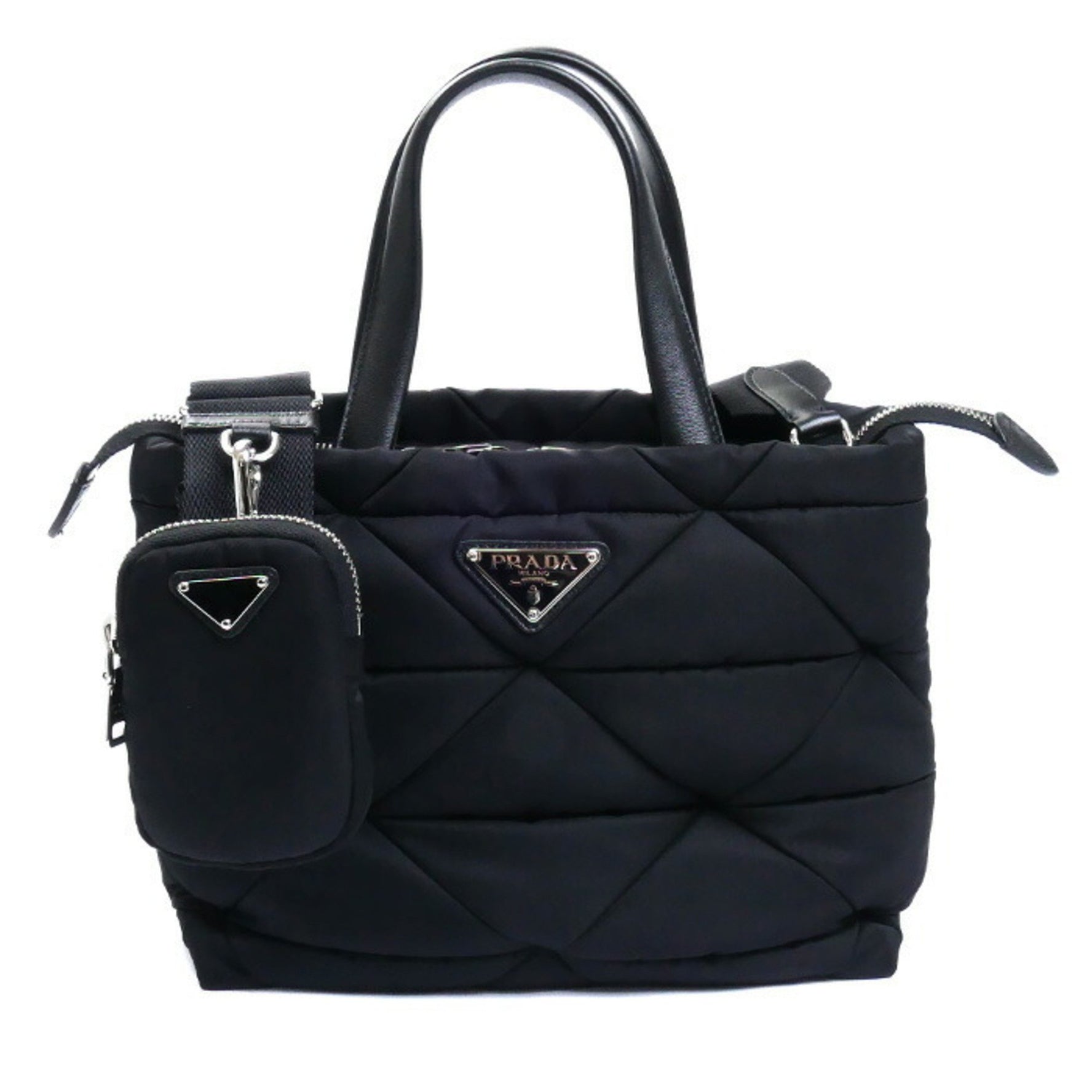 PRADA Mini Padded Re-Nylon Tote Bag RDJN