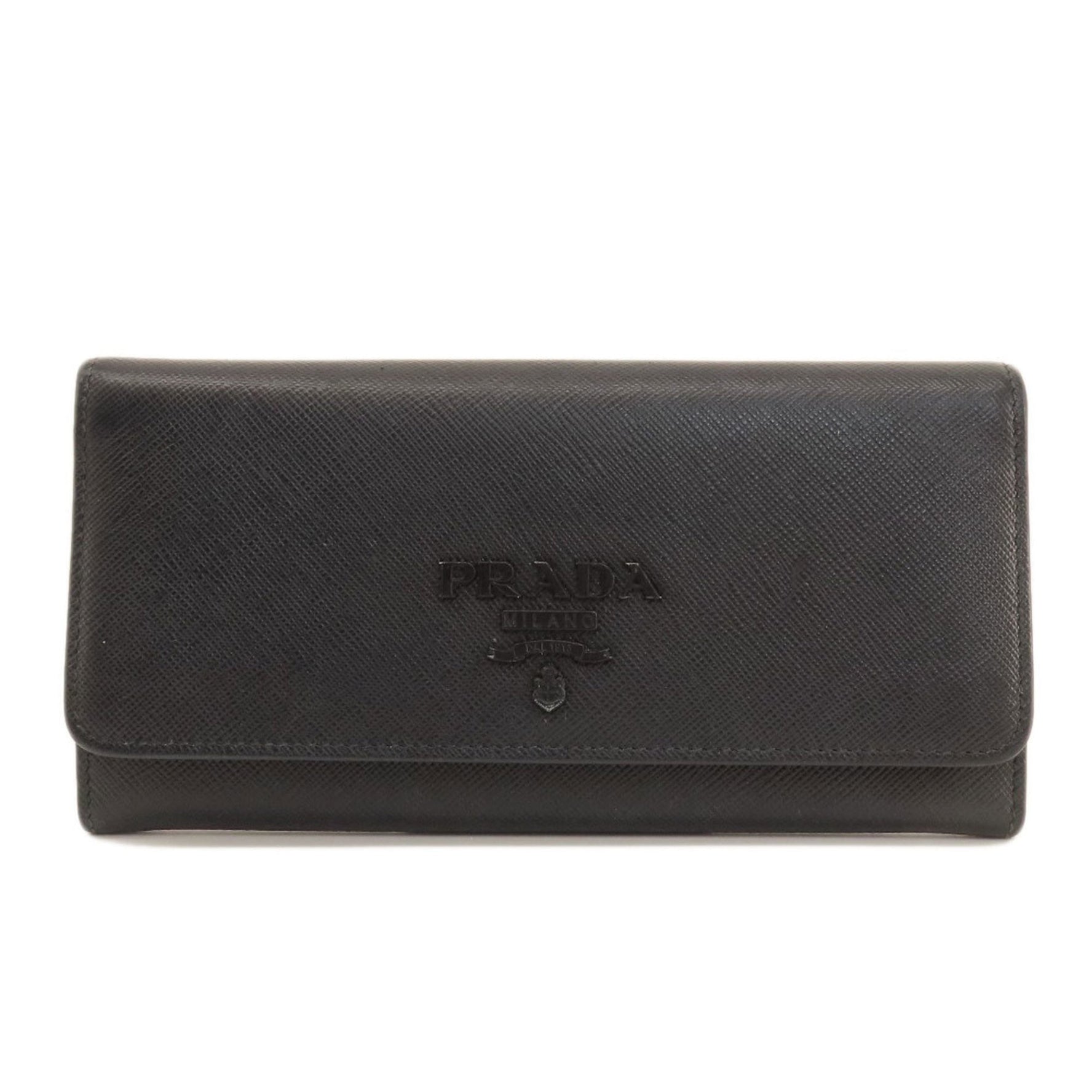 Prada Saffiano Long Wallet Leather