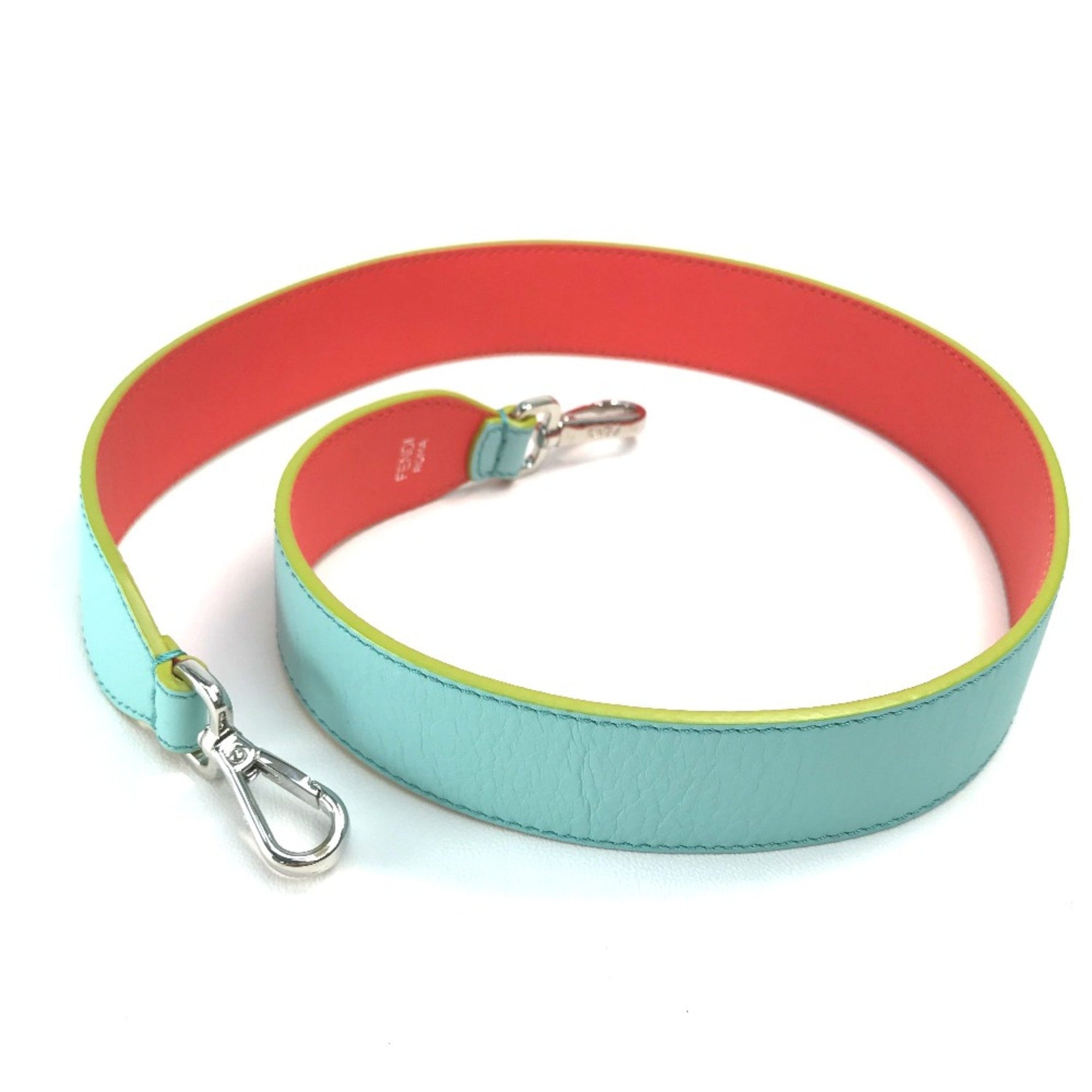 Fendi Bicolor Bag Replacement strap Bag accessories Shoulder strap Light x orange x yellow