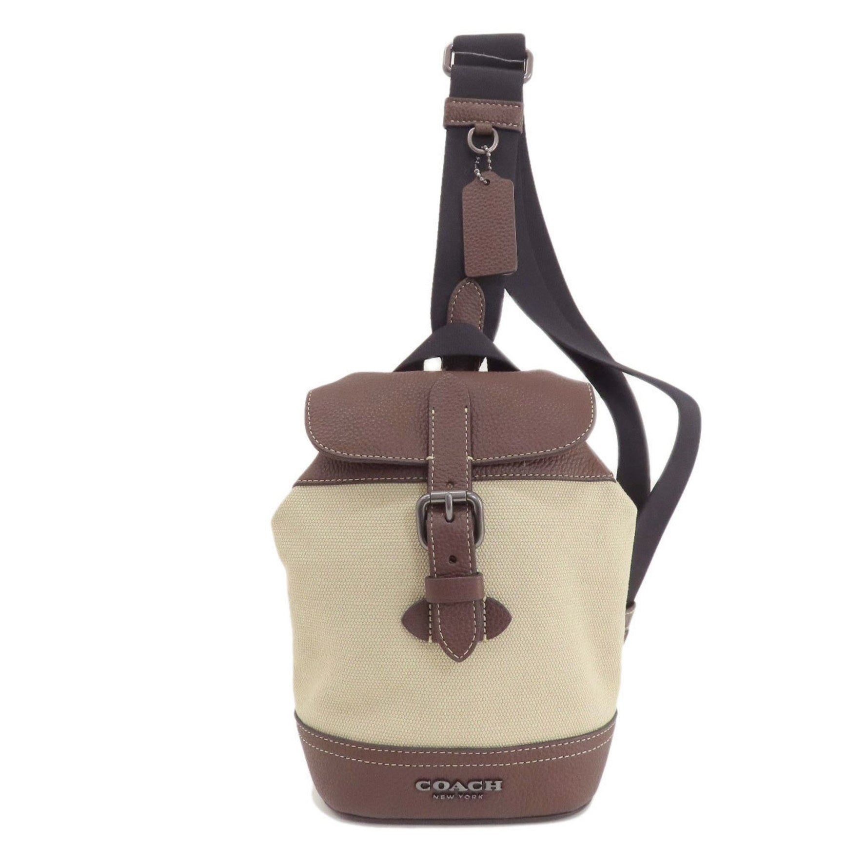 Coach Padson Small Body Bag Canvas Leather