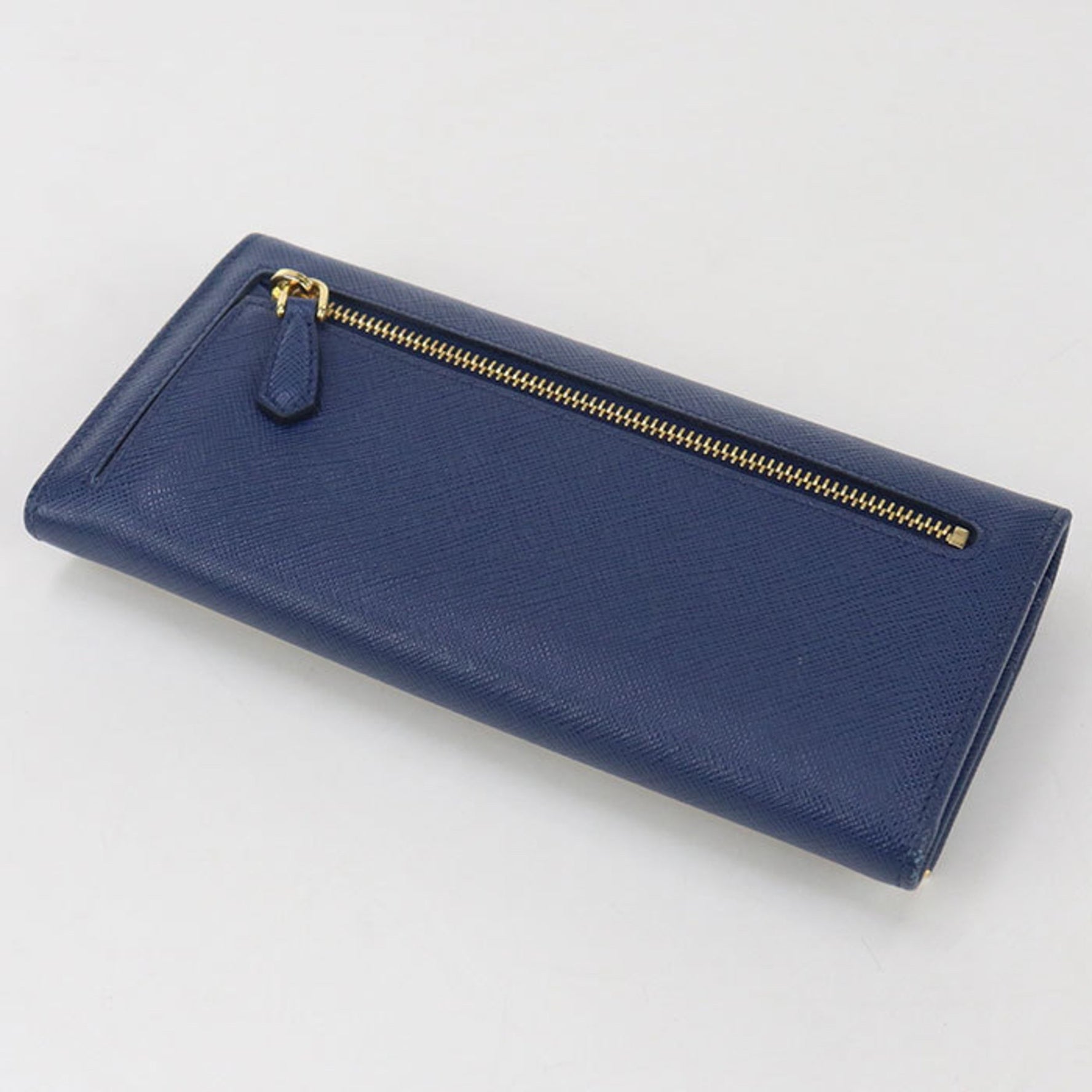 PRADA Long Wallet with Bi-fold Coin Pocket QME