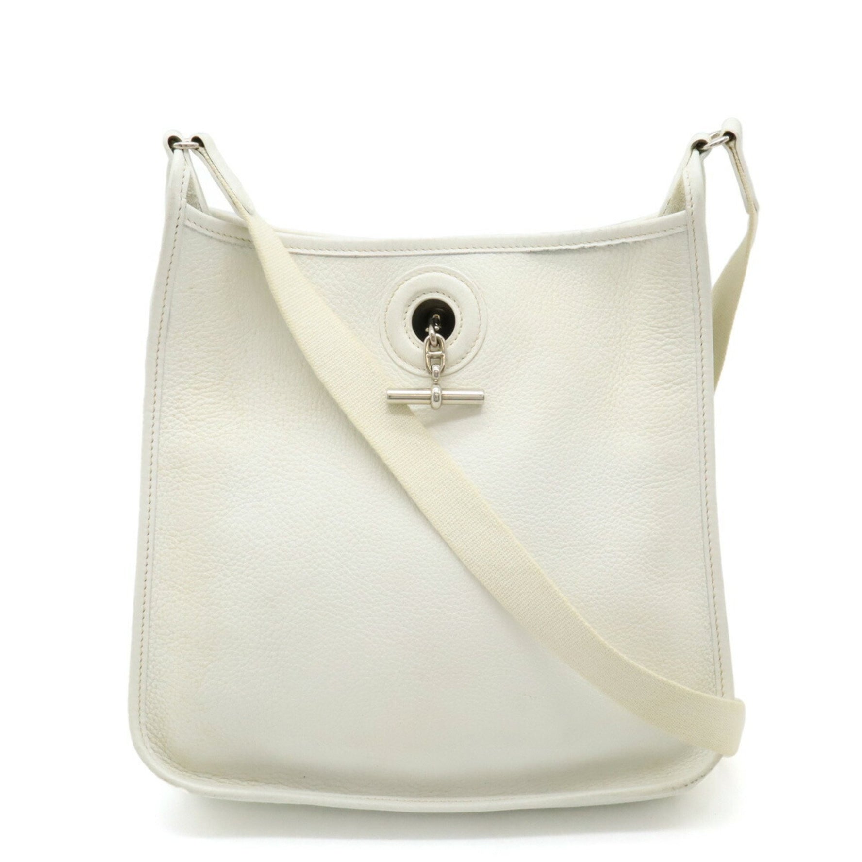 HERMES Vespa PM Shoulder Bag Leather □C Stamp