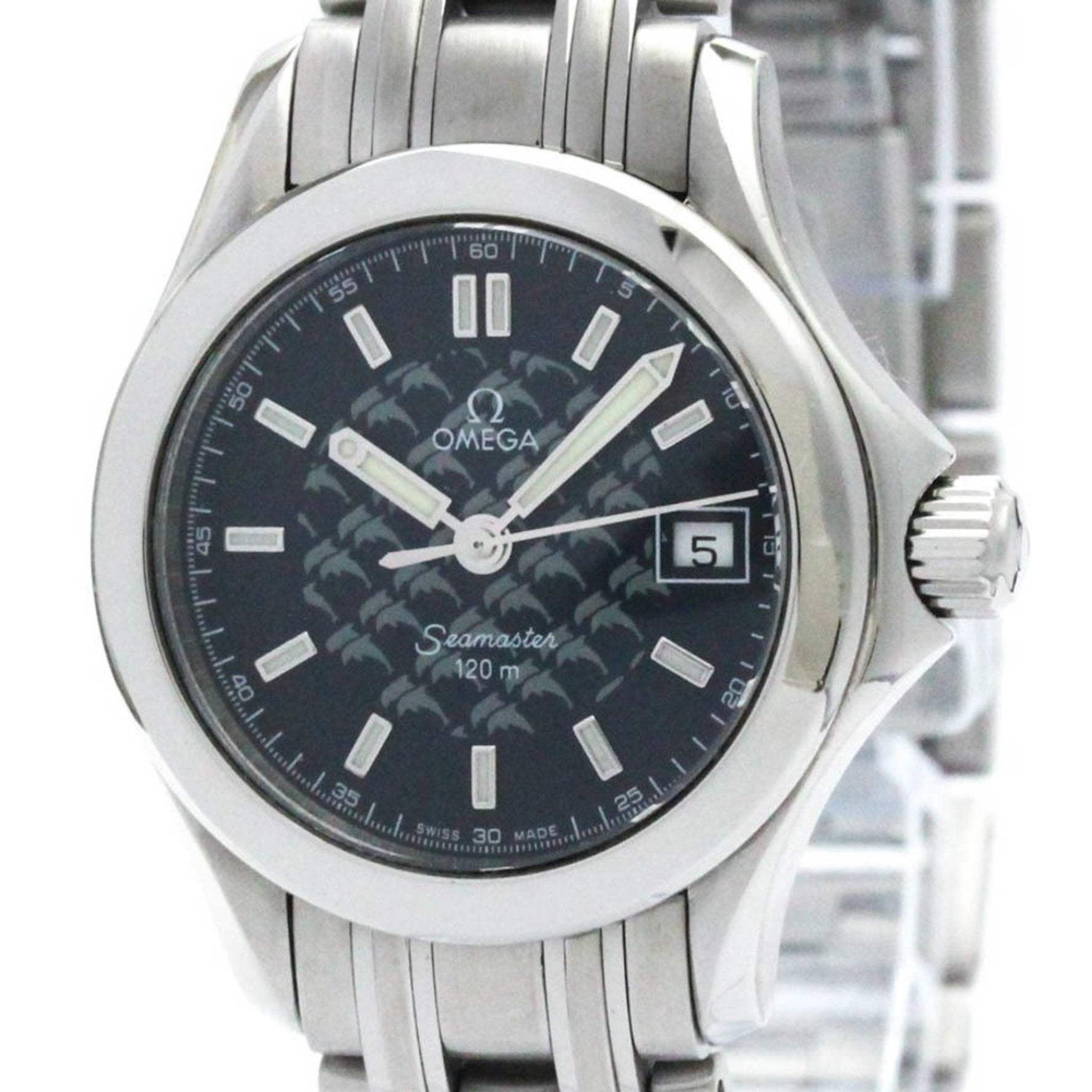 Polished OMEGA Seamaster Jacques Mayol LTD Edition Watch 2588.80