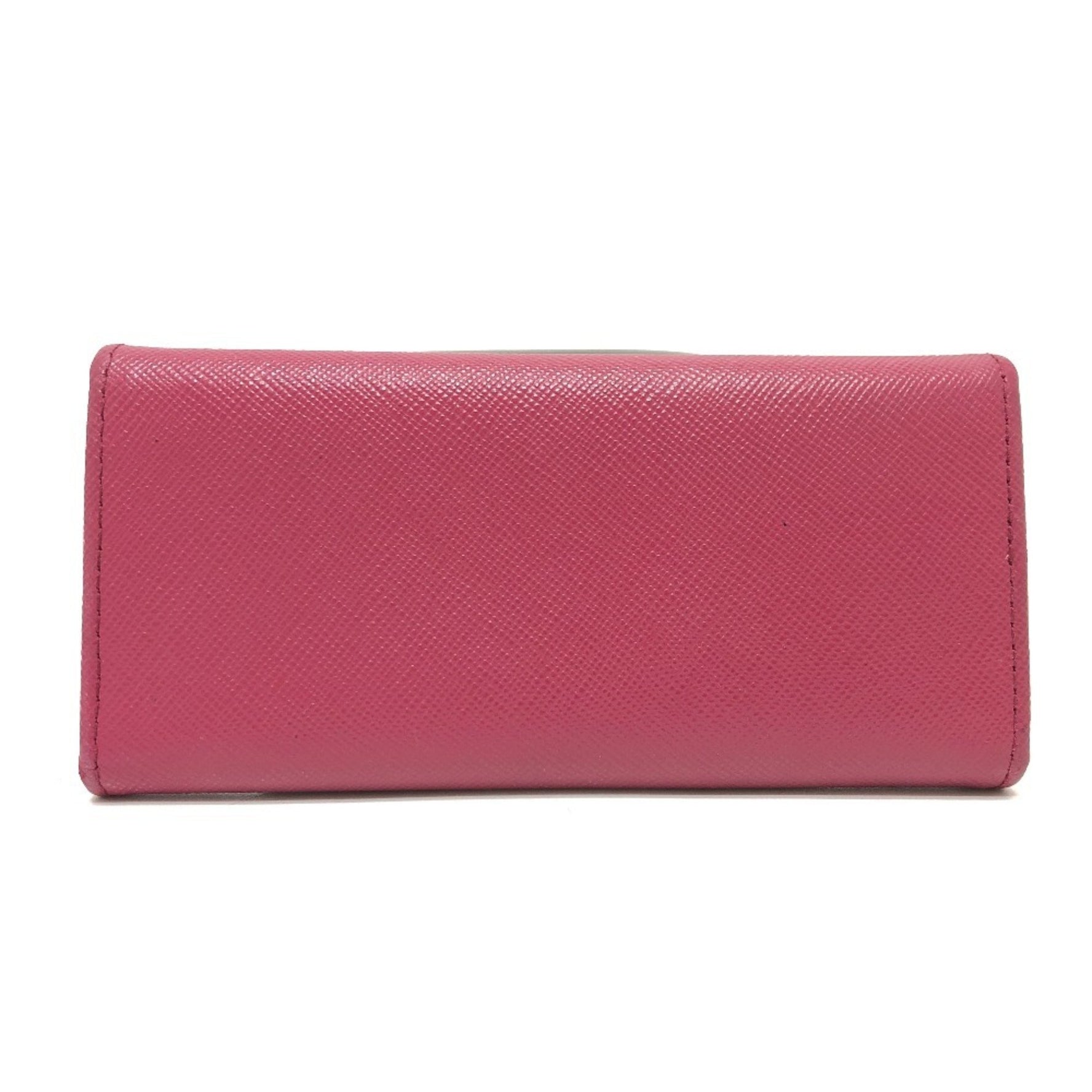 PRADA key case in Saffiano leather
