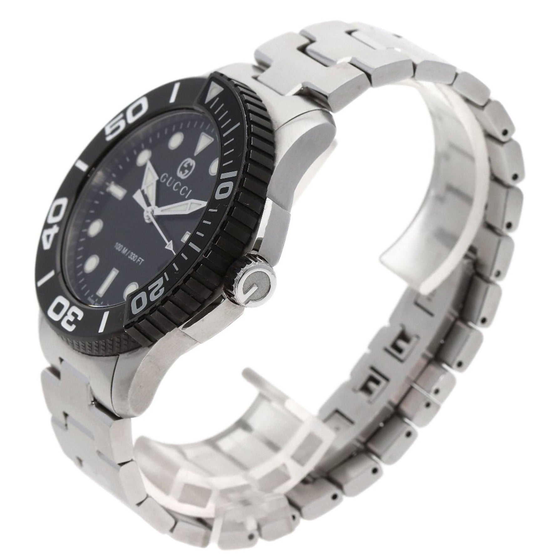 Gucci G Timeless Diver Watch Stainless Steel SS