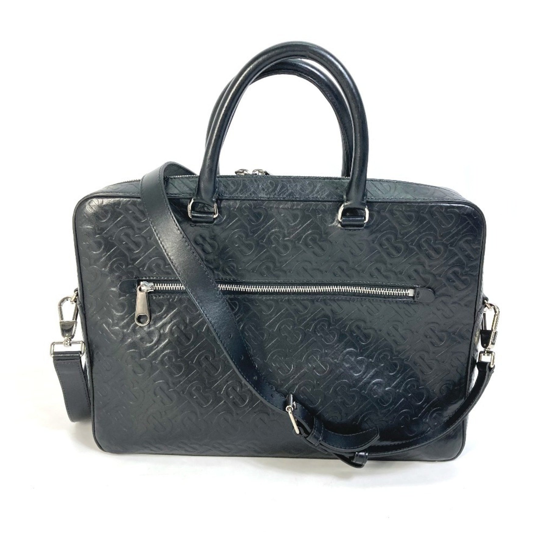 BURBERRY Handbag TB Shoulder Bag Leather