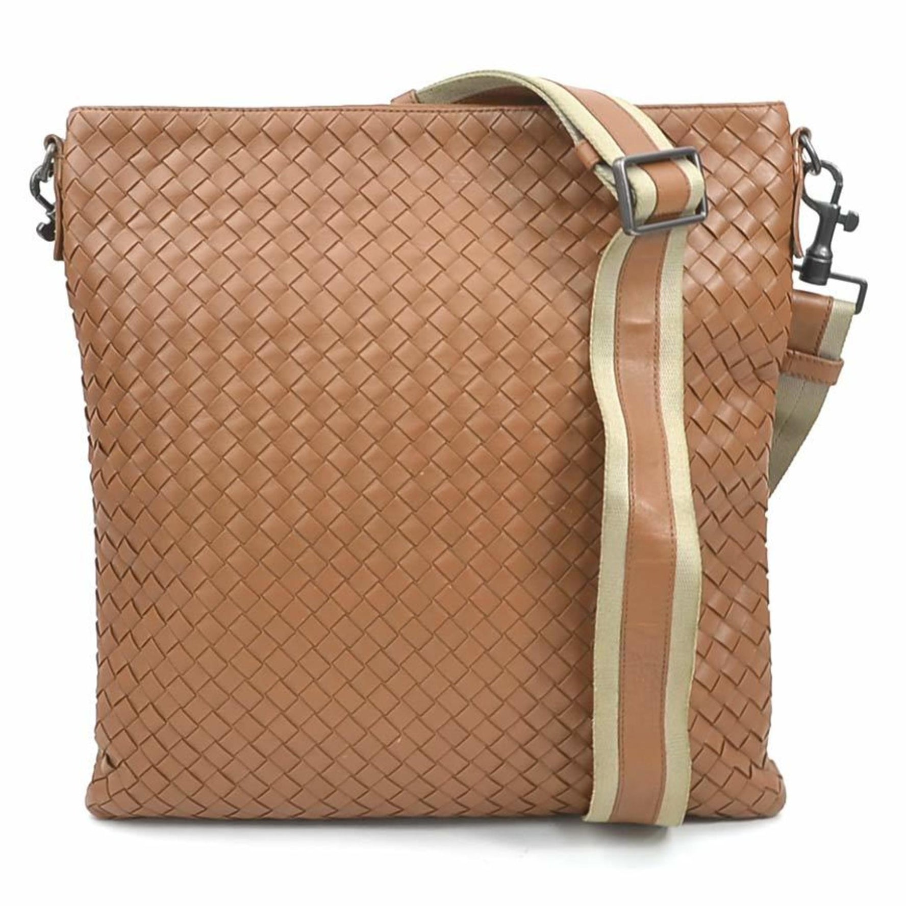 Bottega Veneta Intrecciato Leather Shoulder Bag, Men's