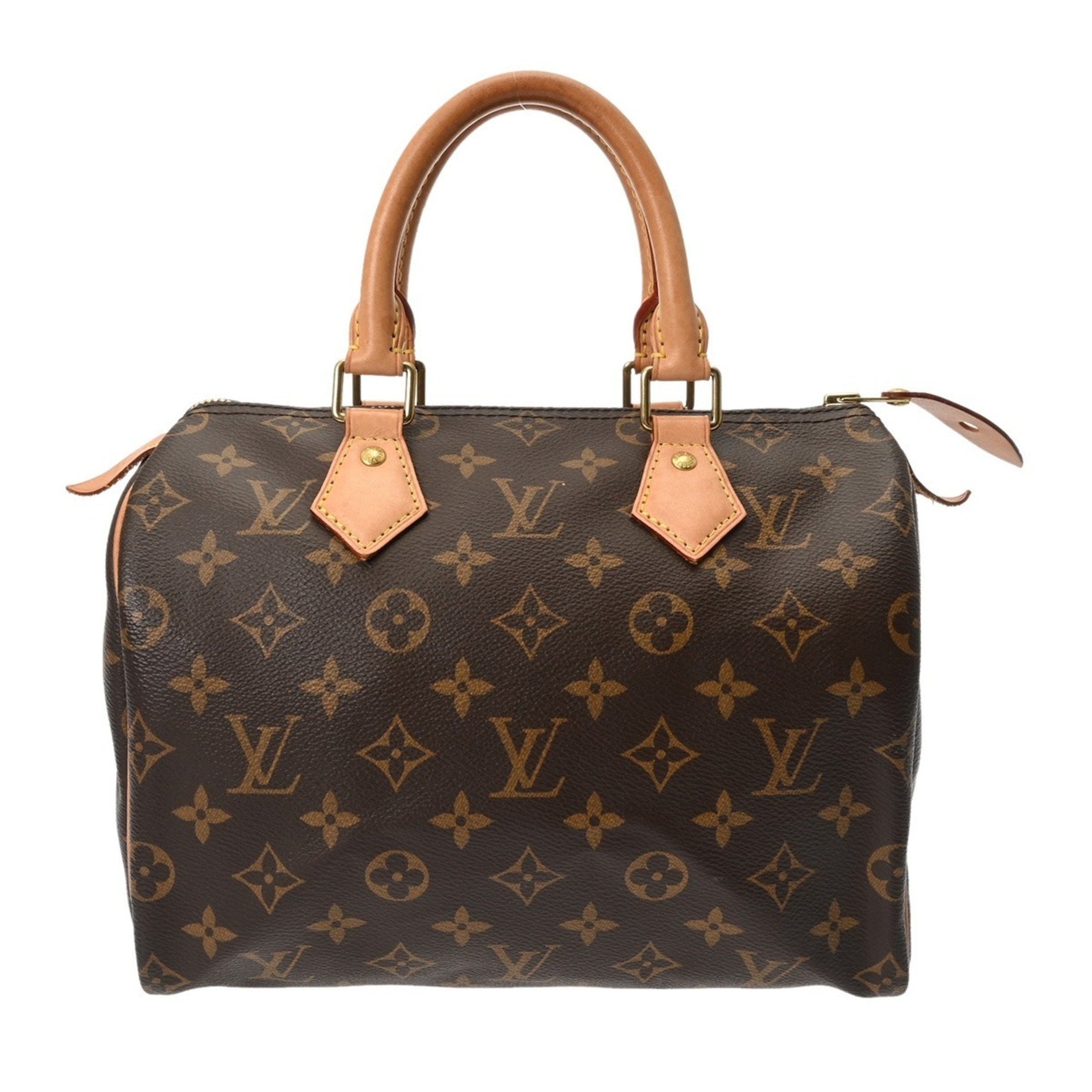 LOUIS VUITTON Monogram Speedy 25 New Model Canvas Handbag