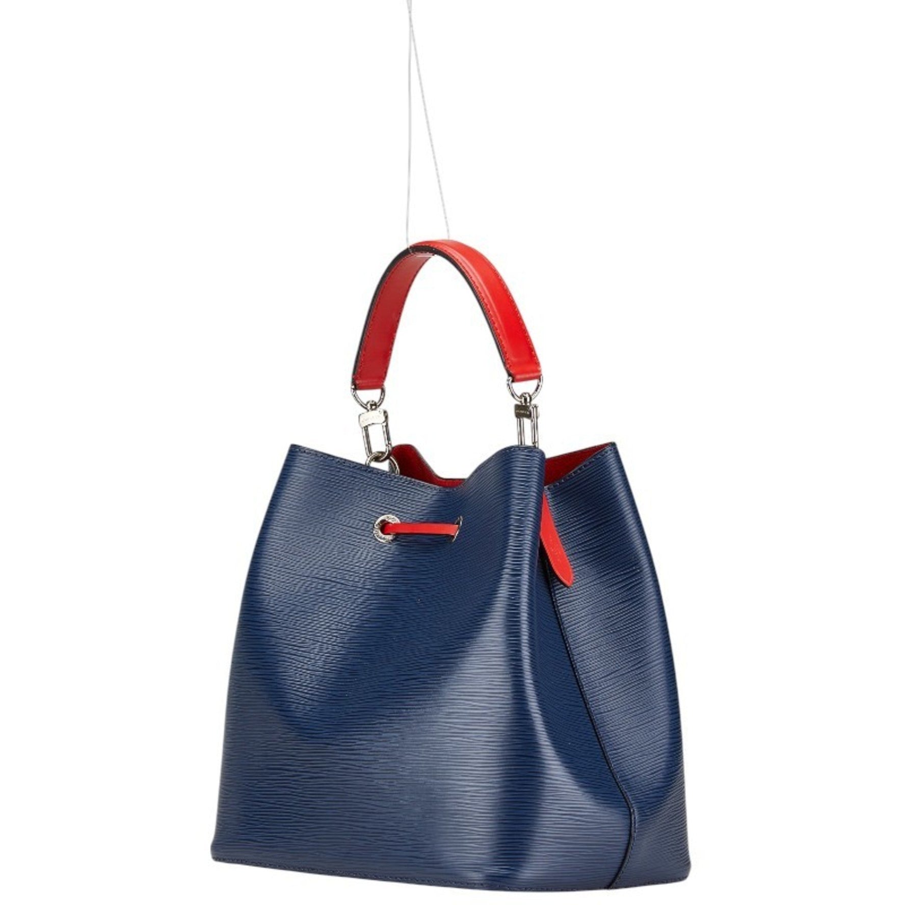 Louis Vuitton Epi NeoNoe Handbag Shoulder Bag Blue Indigo Leather