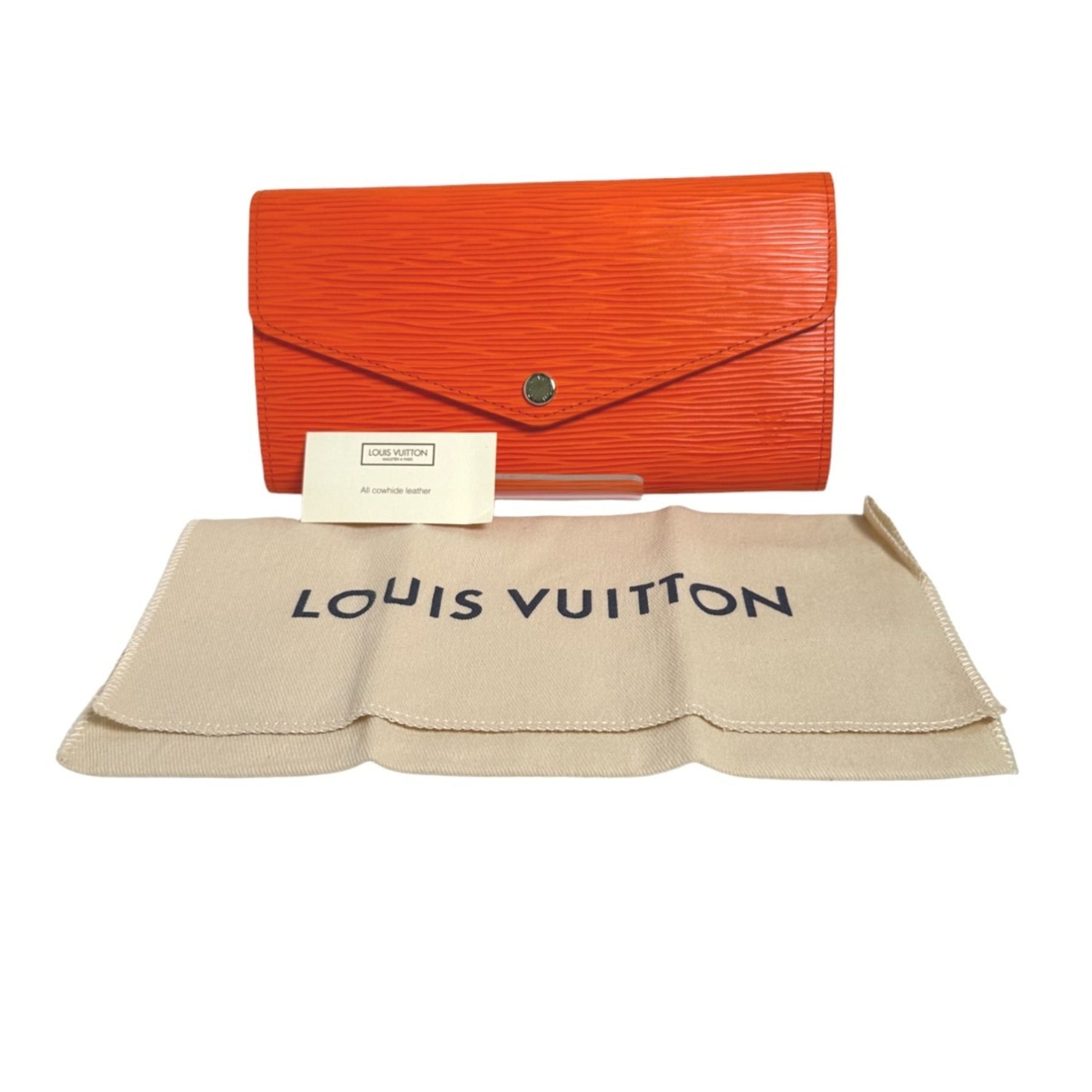 Louis Vuitton Long Wallet Epi Portefeuille Sara
