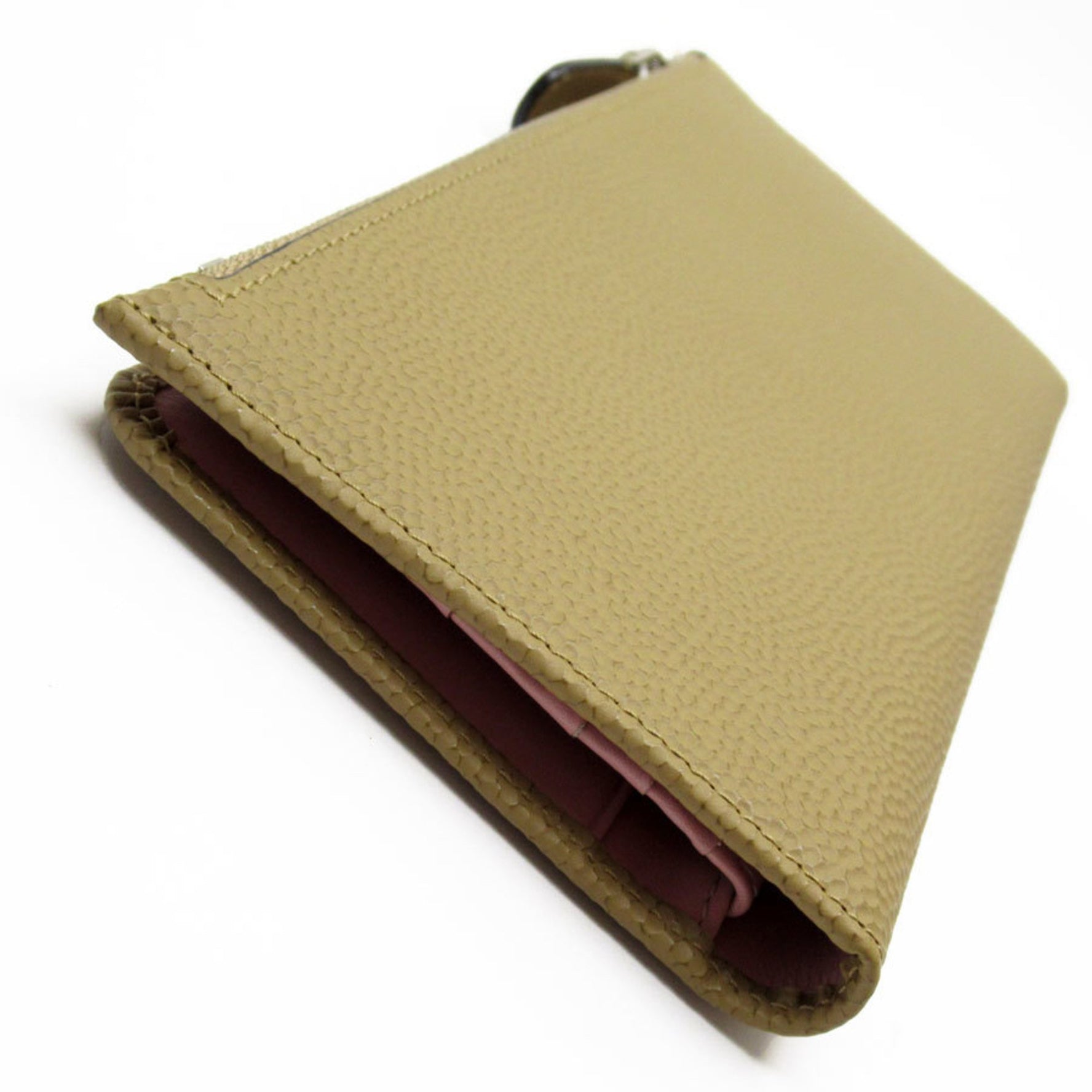 BALLY bi-fold long wallet, leather