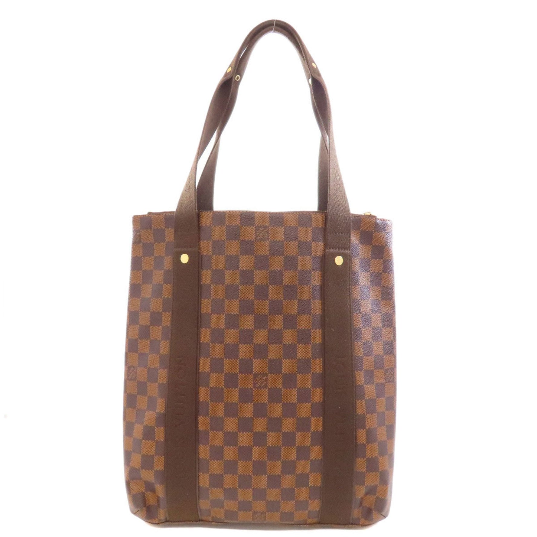 Louis Vuitton Cabas Bobur Handbag Damier Canvas