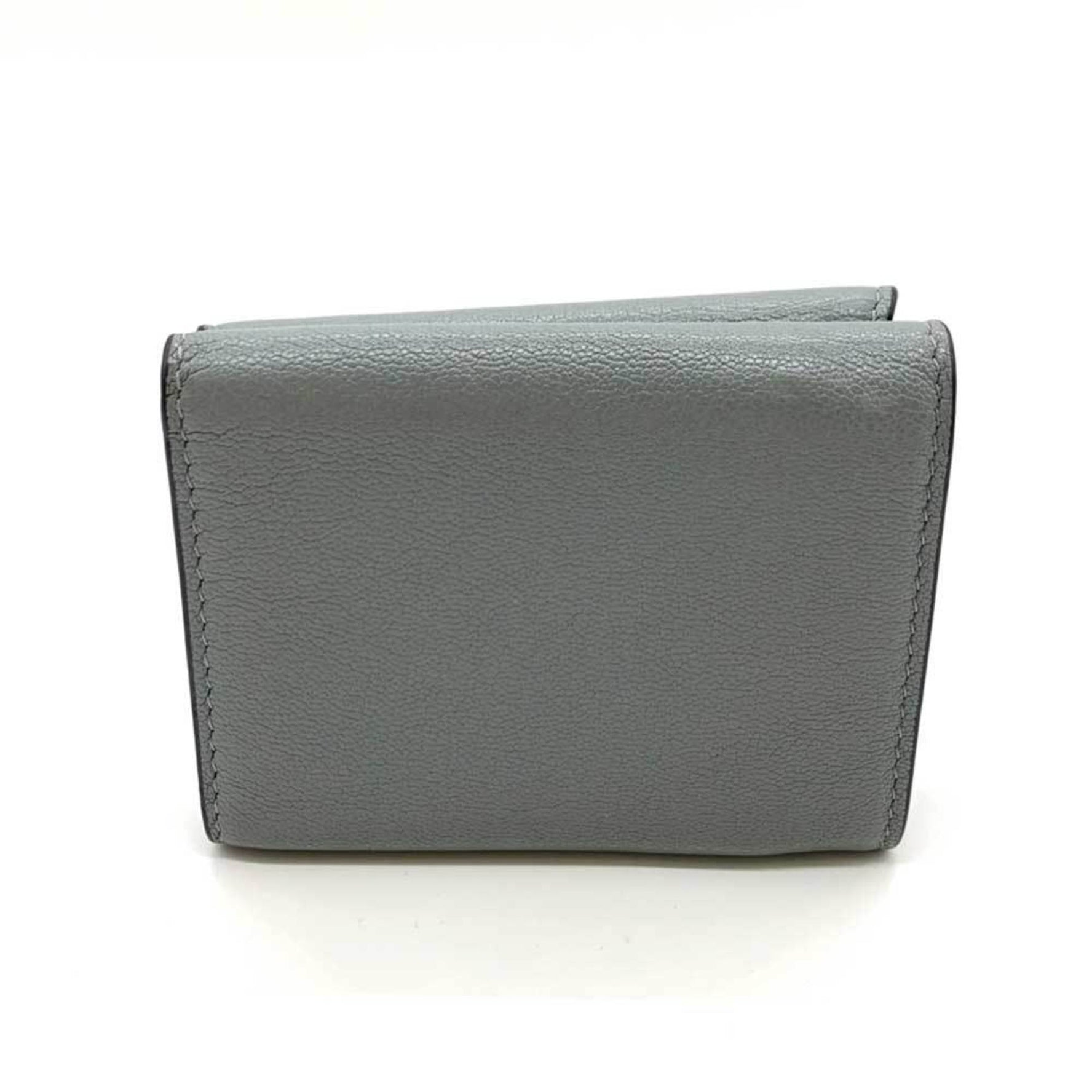 Christian Dior Wallet Saddle Trifold W Small Flap D Motif Leather ChristianDior