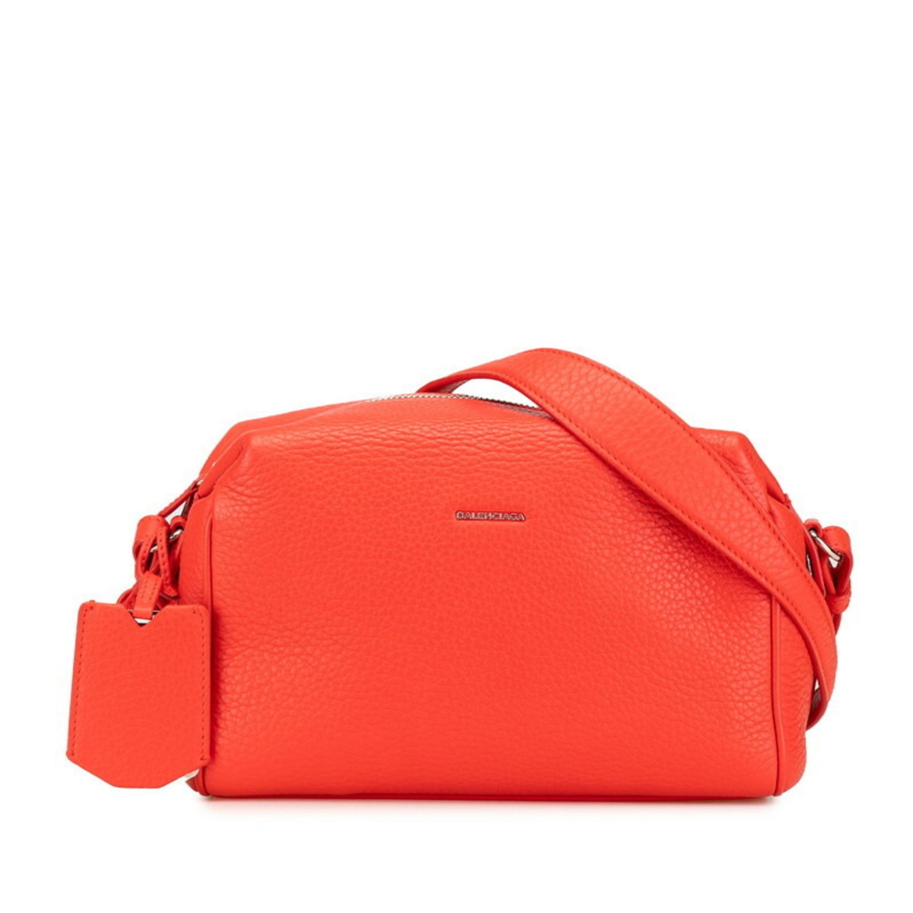 Balenciaga Shoulder Bag Red Leather
