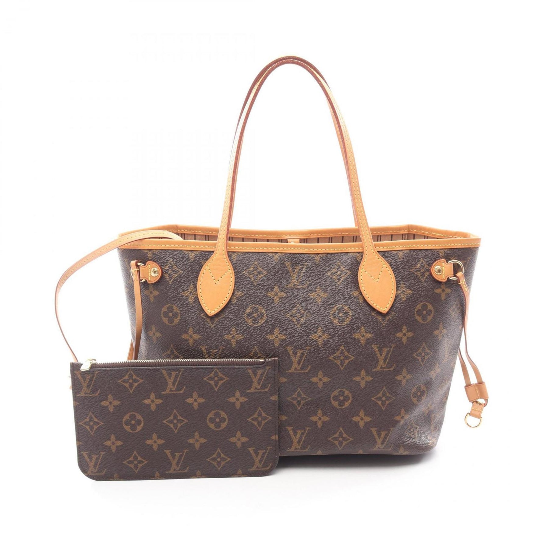 Louis Vuitton Neverfull PM Monogram Tote Bag, Coated Canvas and Leather