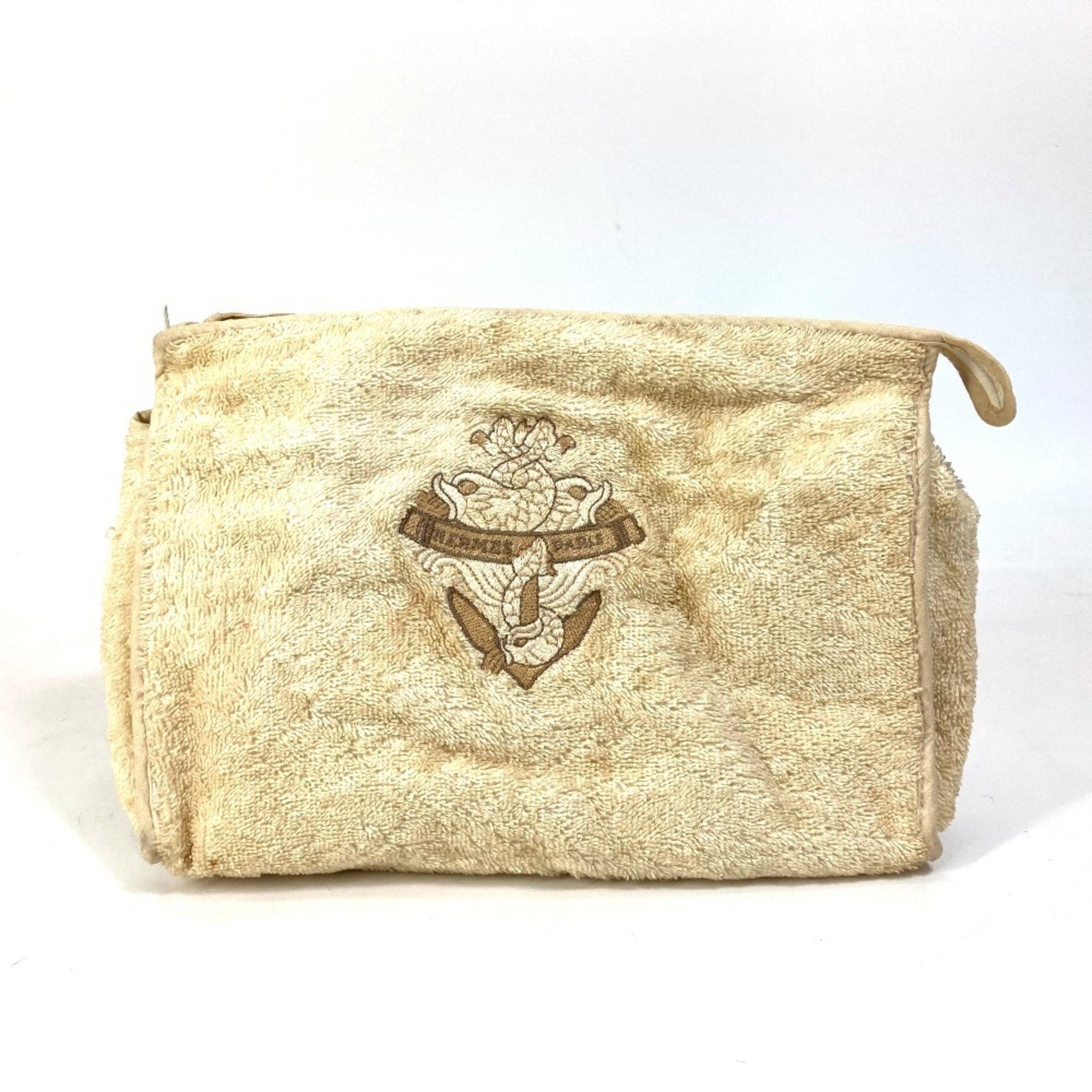 HERMES Hermès second bag, clutch logo, makeup pouch, pile