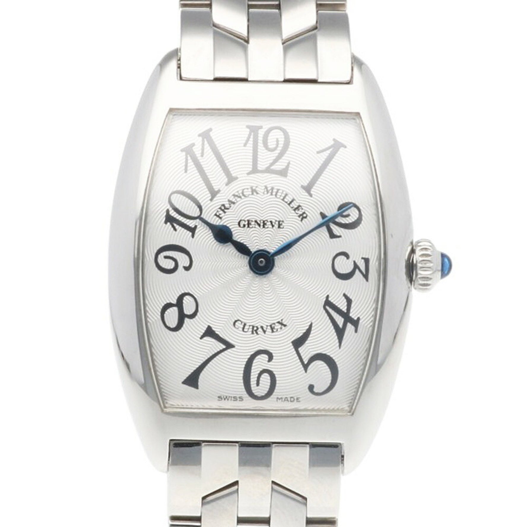 Franck Muller Tono Curvex Watch Stainless Steel 1752 Quartz Ladies FRANCK MULLER