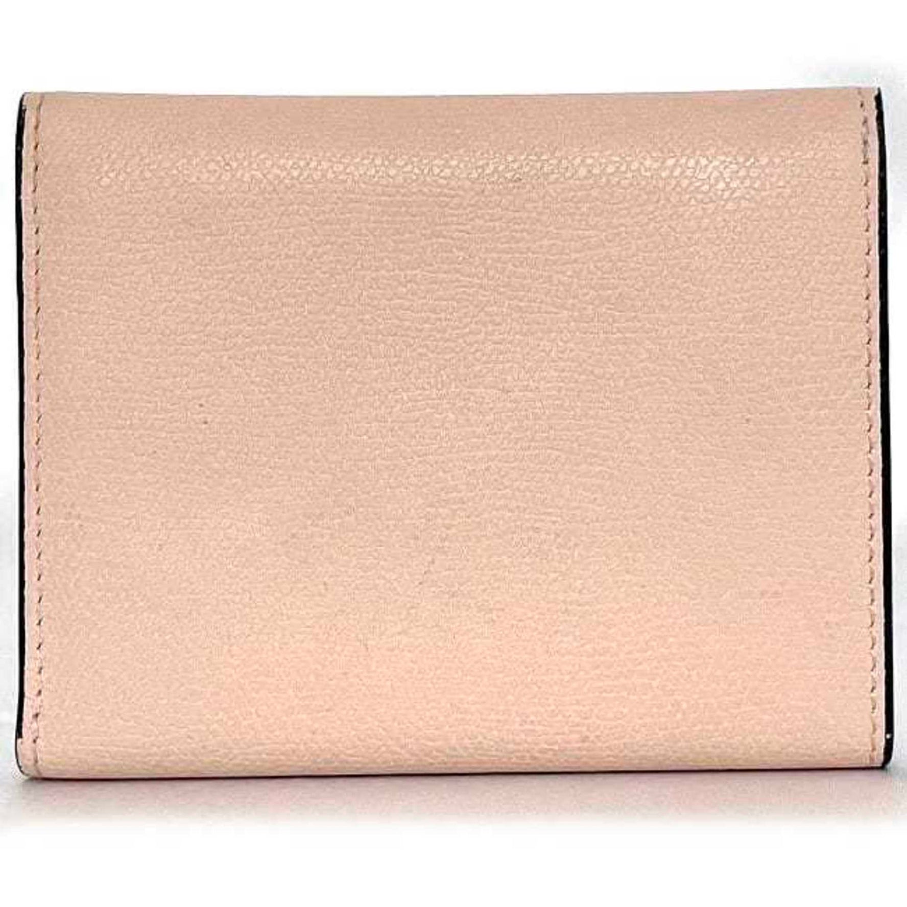 Valextra Tri-Fold Wallet Pink Iside SGES0005028LOCPS99PN Leather Fold Compact Closure Women's
