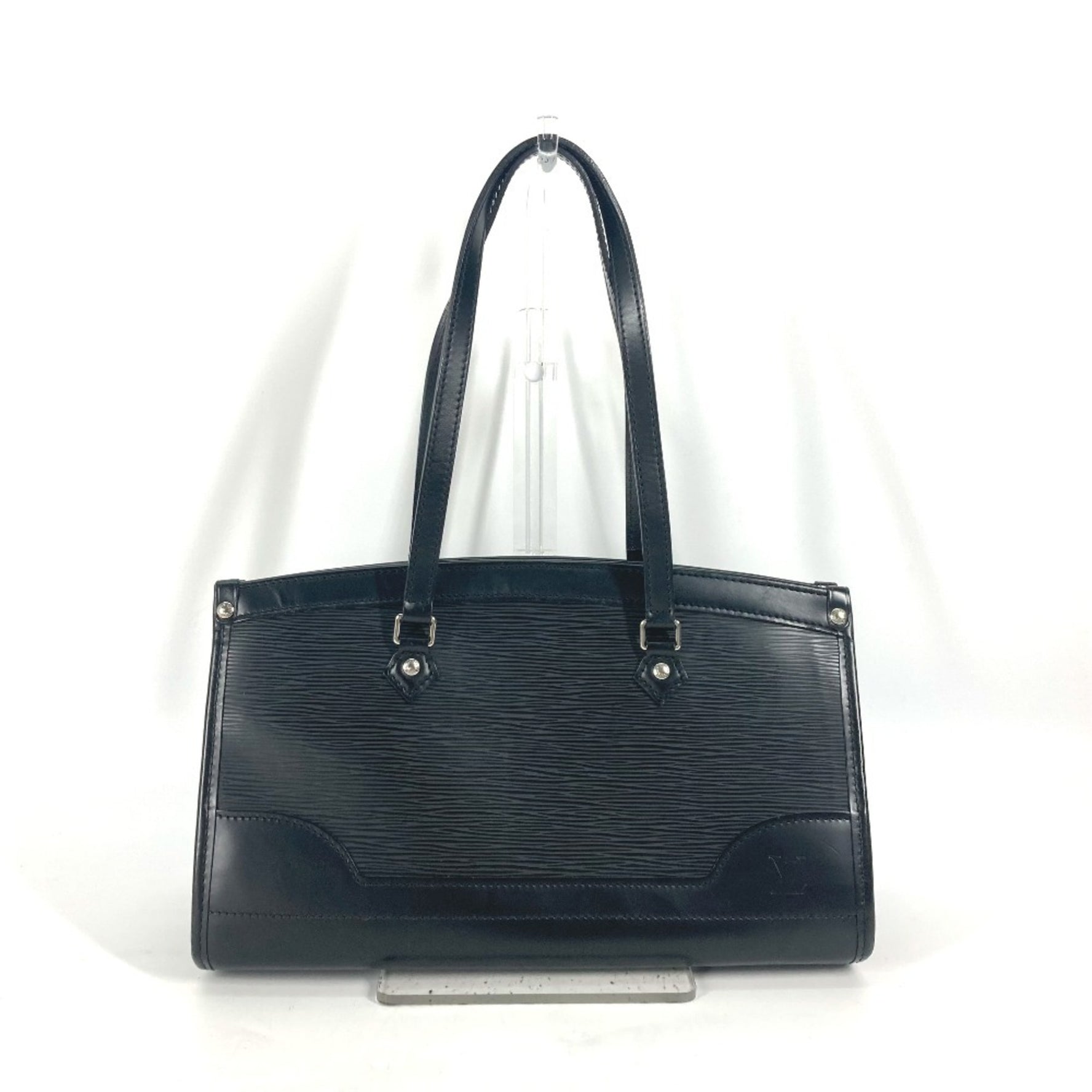 Louis Vuitton Epi Madeleine PM Shoulder Bag Leather Noir Black