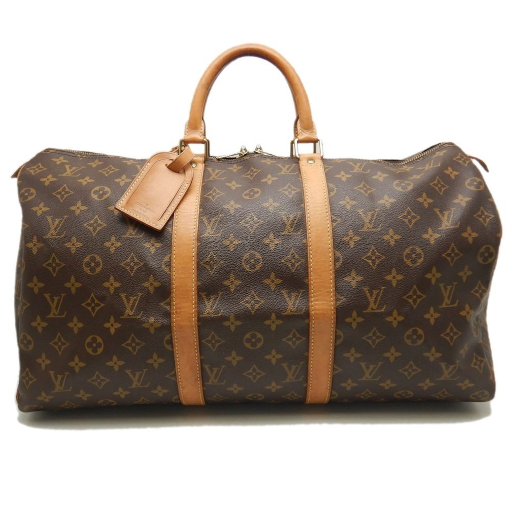 Louis Vuitton Monogram Keepall 50 Boston Bag