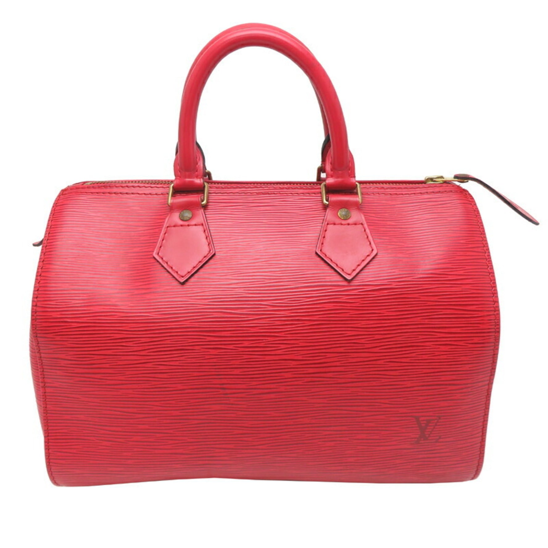 Louis Vuitton Speedy 25 and Men's Boston Bag Epi Castilian Red