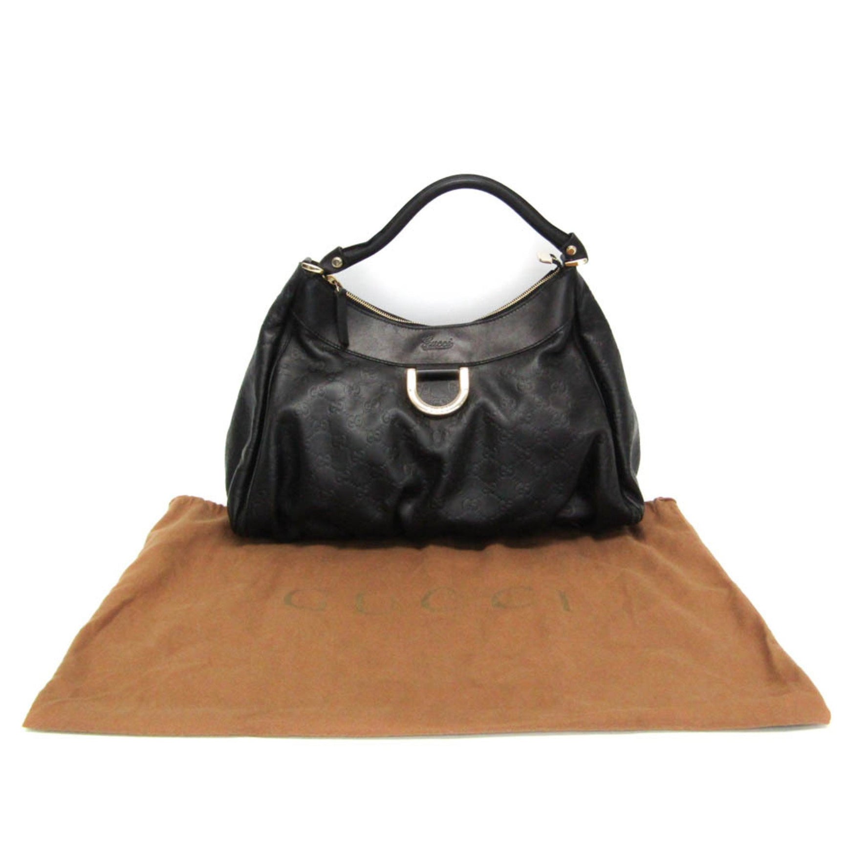 Gucci Abby GG Leather Shoulder Bag