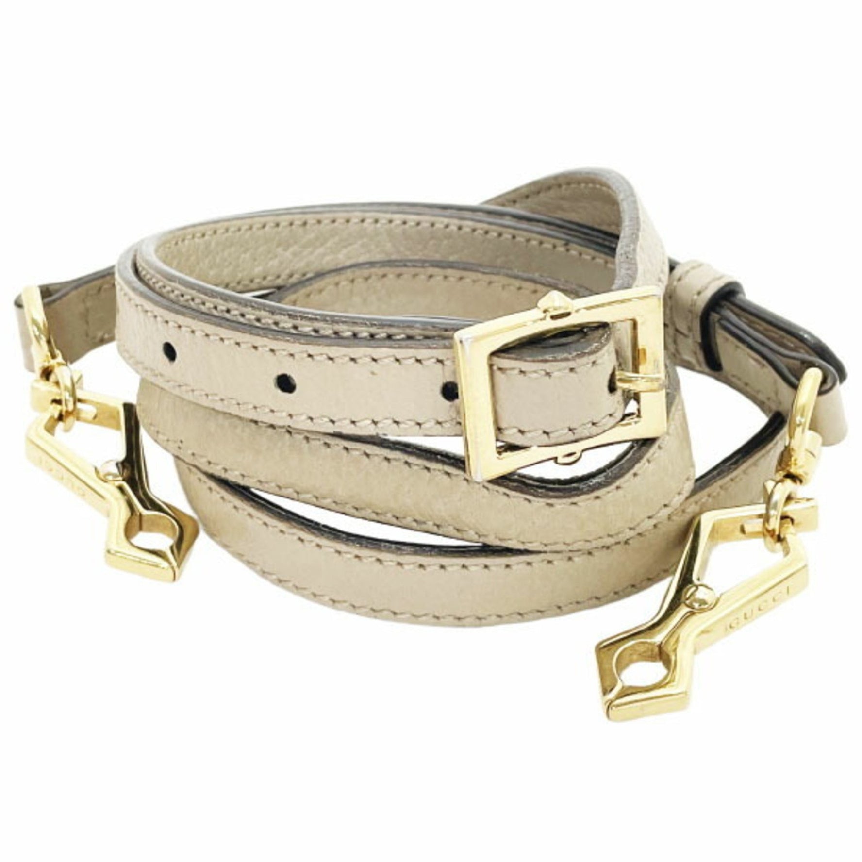 Gucci bag strap, leather, shoulder