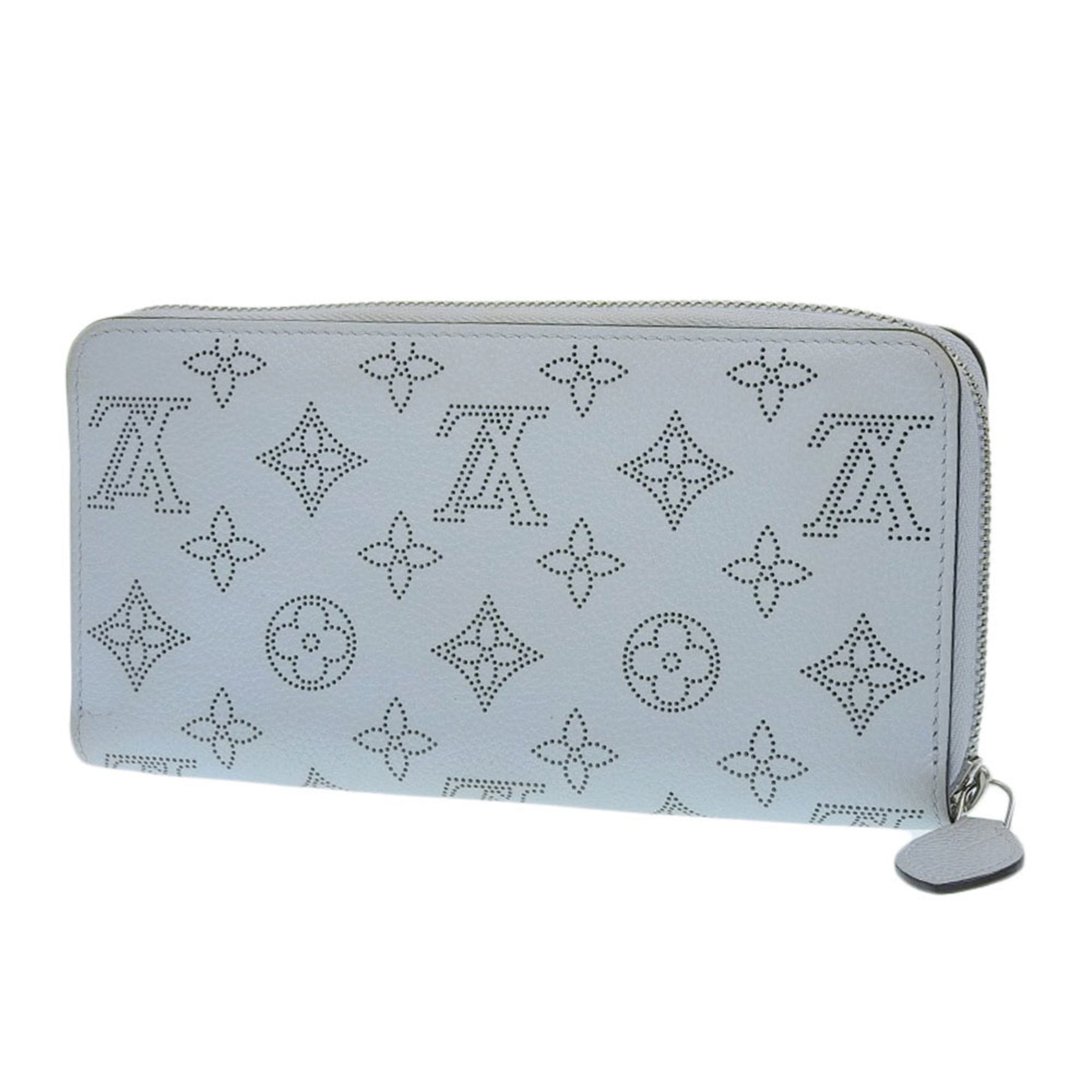 Louis Vuitton Mahina Zippy Wallet Round Long Vert Lagoon