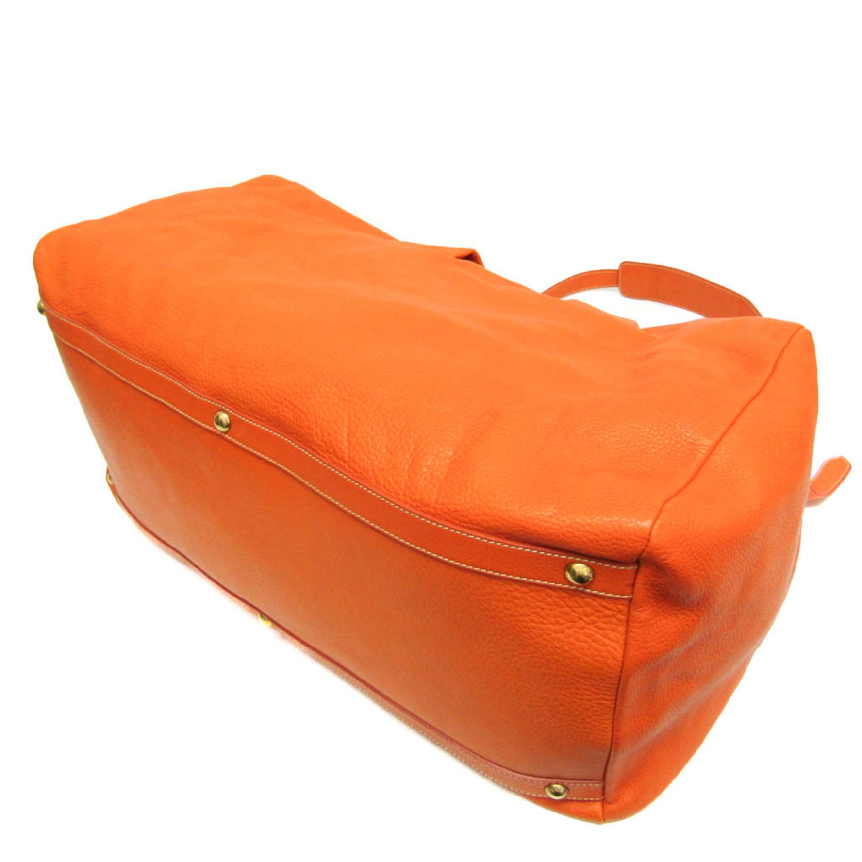 Prada Women,Men Leather Boston Bag