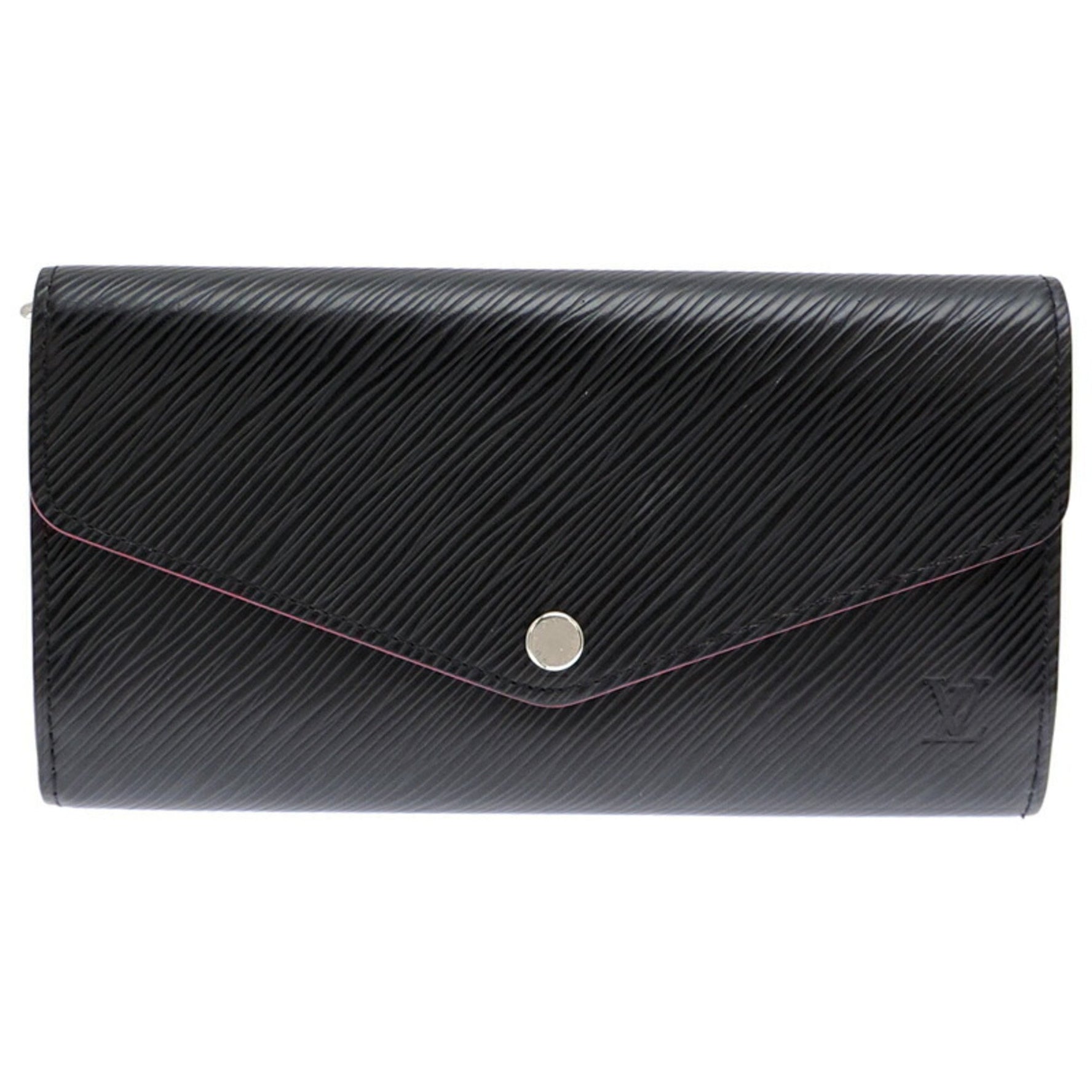 Louis Vuitton Portefeuille Sarah Ladies Long Wallet ( ) Epi Noir (Black)
