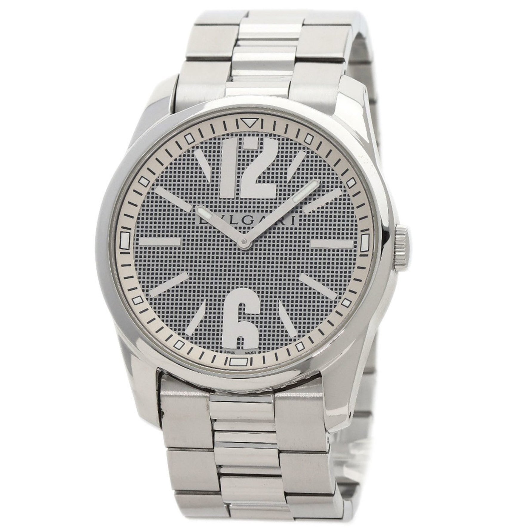 BVLGARI Solotempo Watch Stainless Steel SS