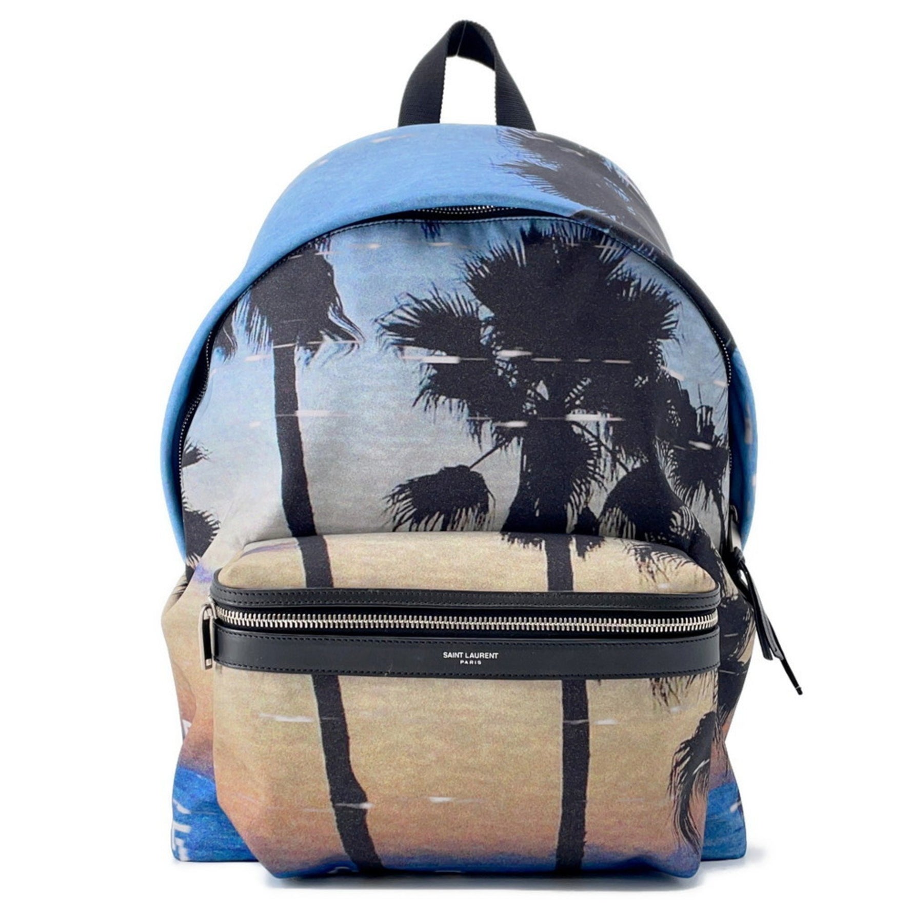 Saint Laurent Backpack City Print Nylon PARIS