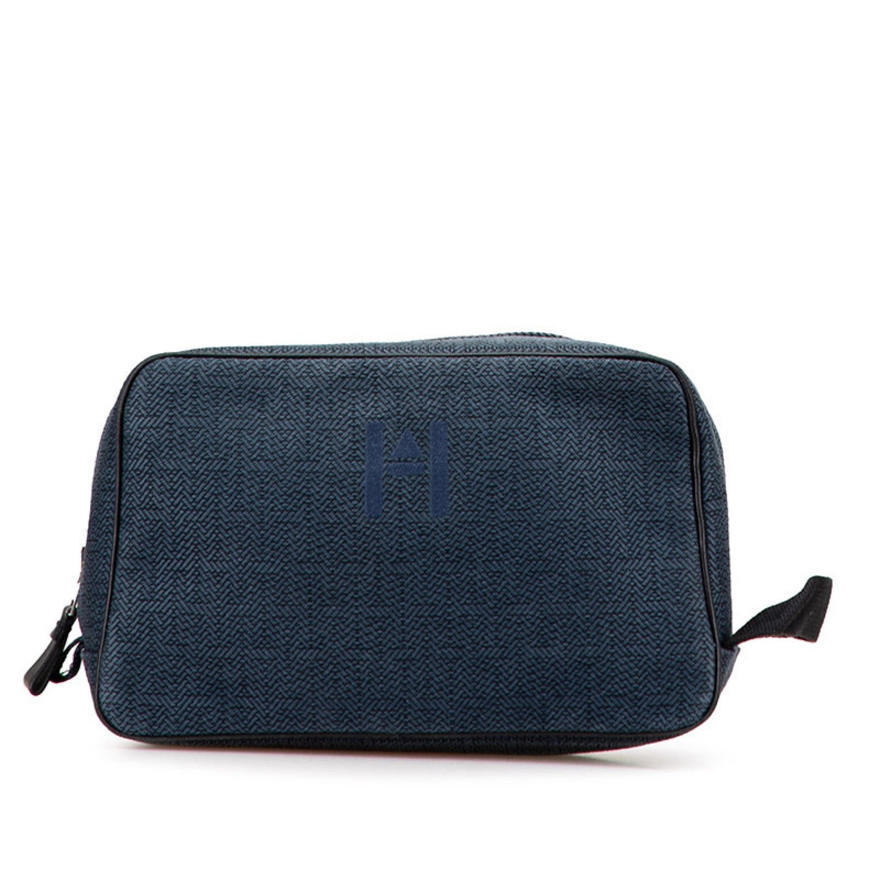 Hermès Globe-Trotter MM Pouch/Second Bag, Toile Chevron, HERMES