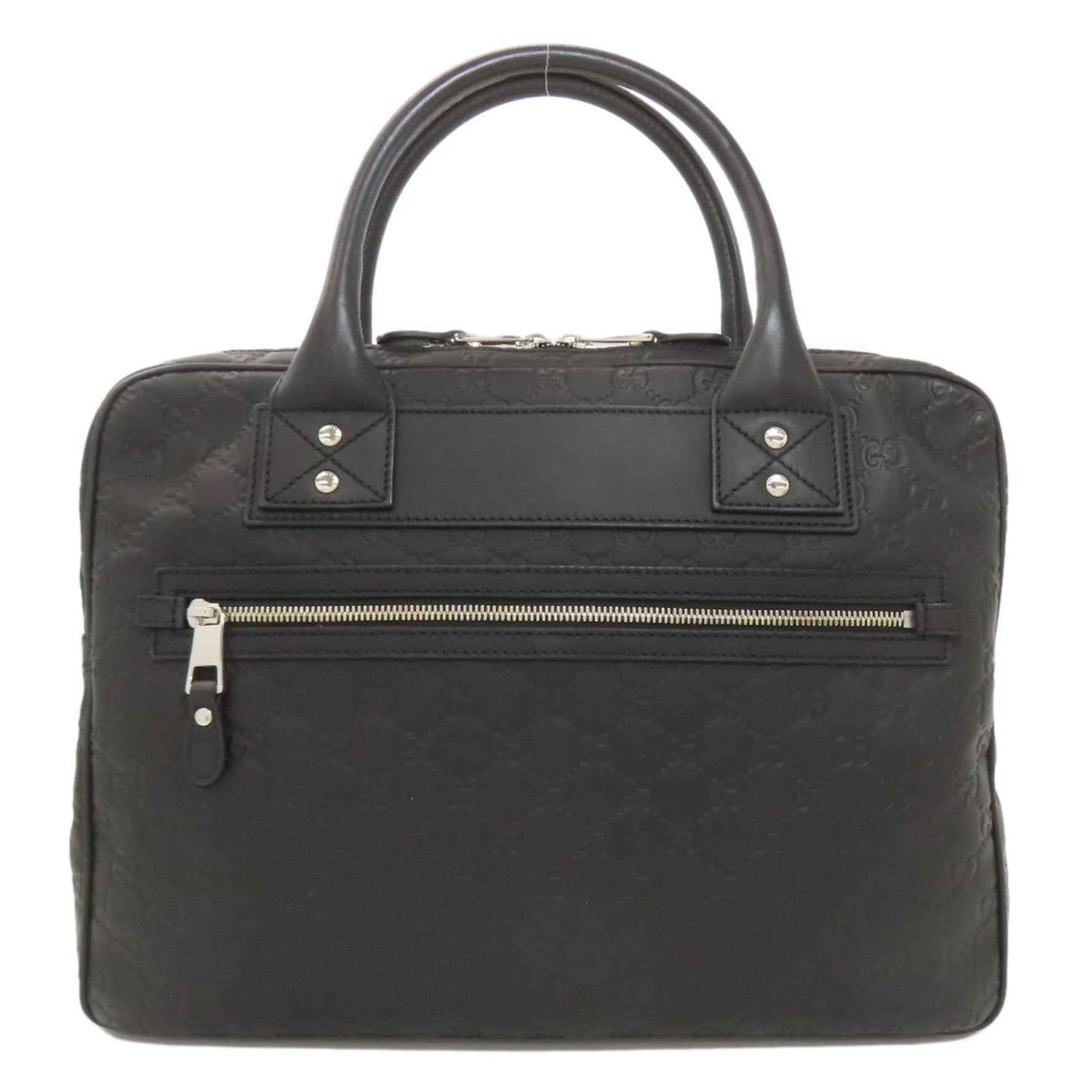 Gucci GG Signature Shima Business Bag in PVC