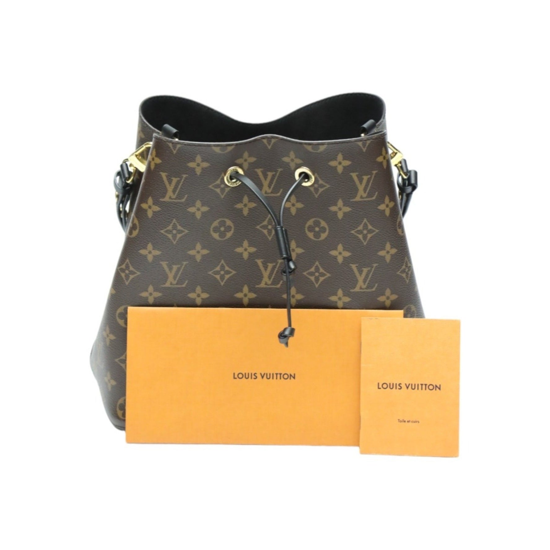 Louis Vuitton Shoulder Bag Monogram NeoNoe Canvas Noir LV